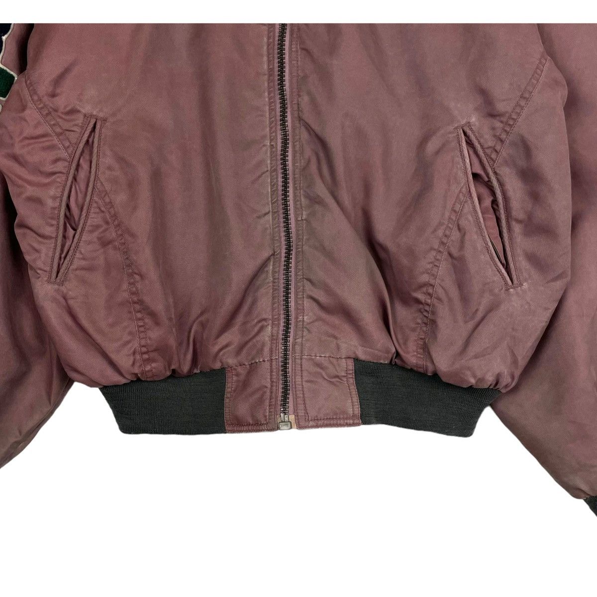 Japanese Brand × Sports Specialties 💥 80s BACK FIRE ZIPPER RIOT BOMBER JACKET Size US L / EU 52-54 / 3 - 9 Thumbnail