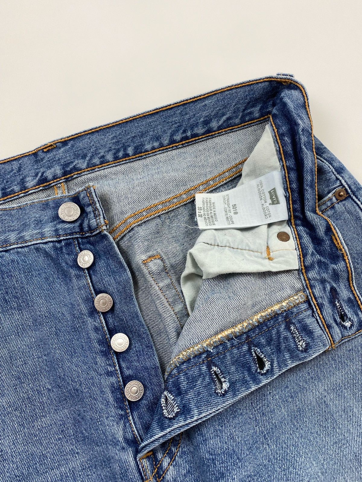 Levi’s 501 Straight Denim Jeans Pants Size 33x32