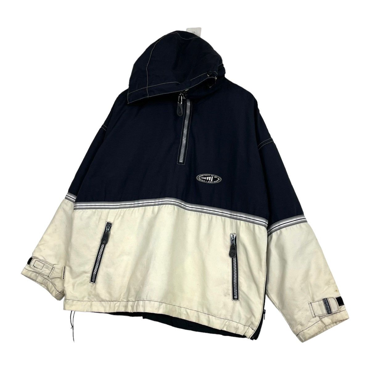 Japanese Brand 💥90s FIRE AND ICE ANORAK HOODIE JACKET Size US L / EU 52-54 / 3 - 3 Thumbnail