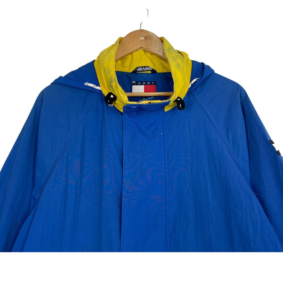Tommy Hilfiger × Vintage 💥90s TOMMY HILFIGER ZIPPER DOWN JACKET Size US L / EU 52-54 / 3 - 5 Thumbnail