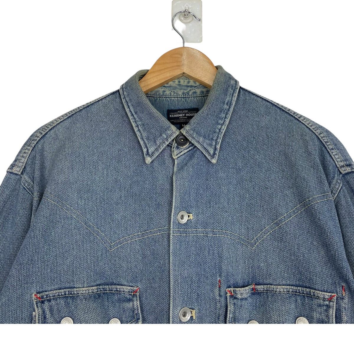Japanese Brand × Vintage 💥 VINTAGE KEANEY HOUSE WESTERN SHIRT JACKET Size US M / EU 48-50 / 2 - 4 Thumbnail