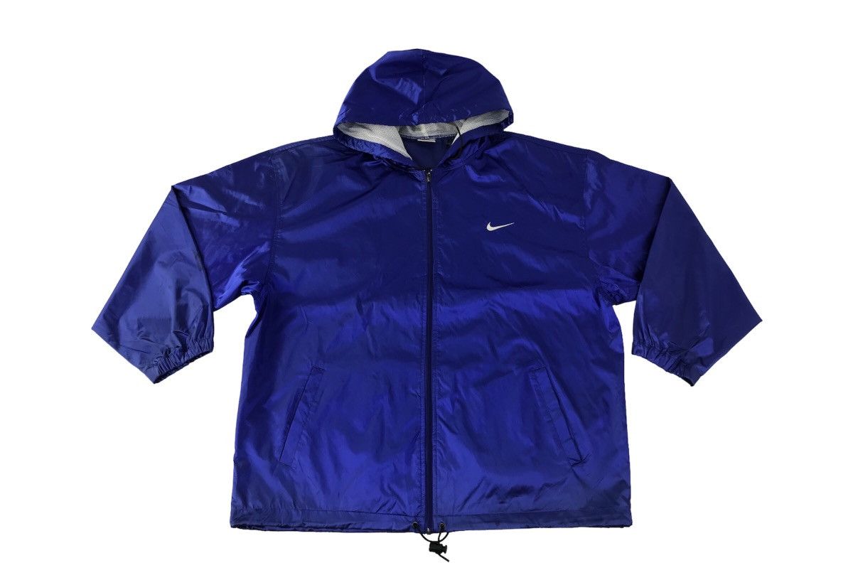 Nike Nike Swoosh Nylon Inner Windbreaker Hoodies Jacket Size US L / EU 52-54 / 3 - 1 Thumbnail