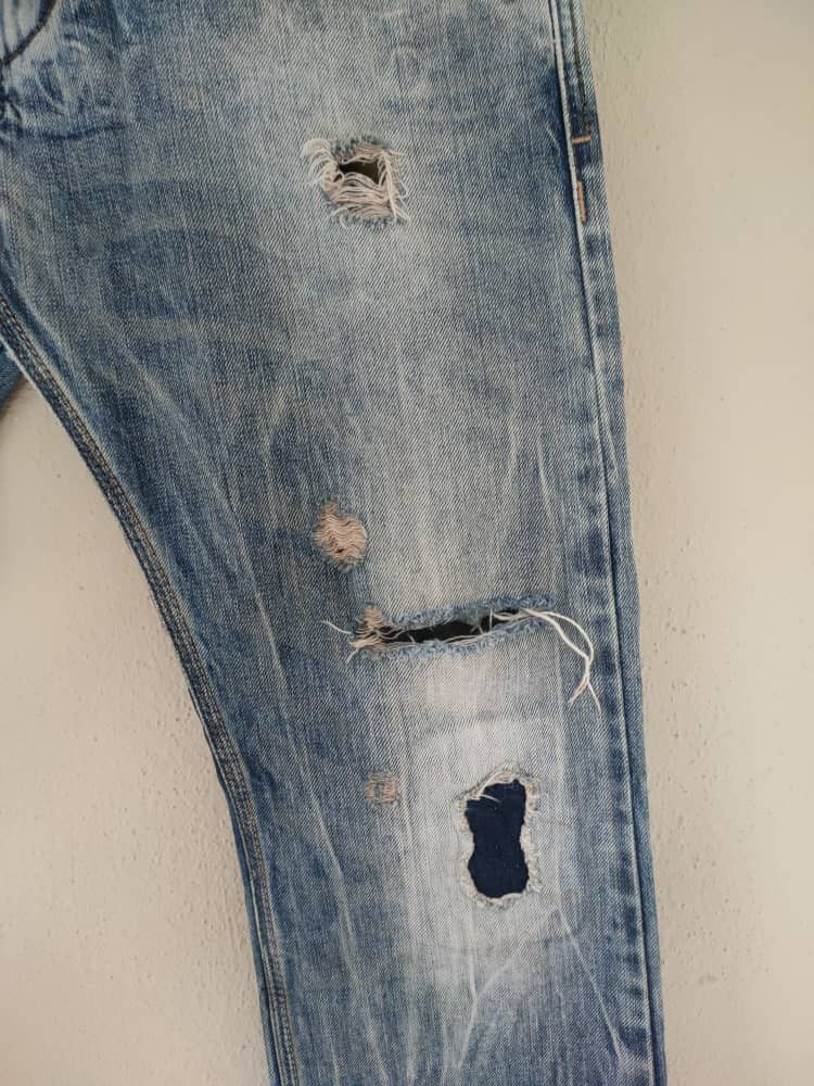 Diesel ❎ Diesel Distressed Denim Size US 30 / EU 46 - 3 Thumbnail