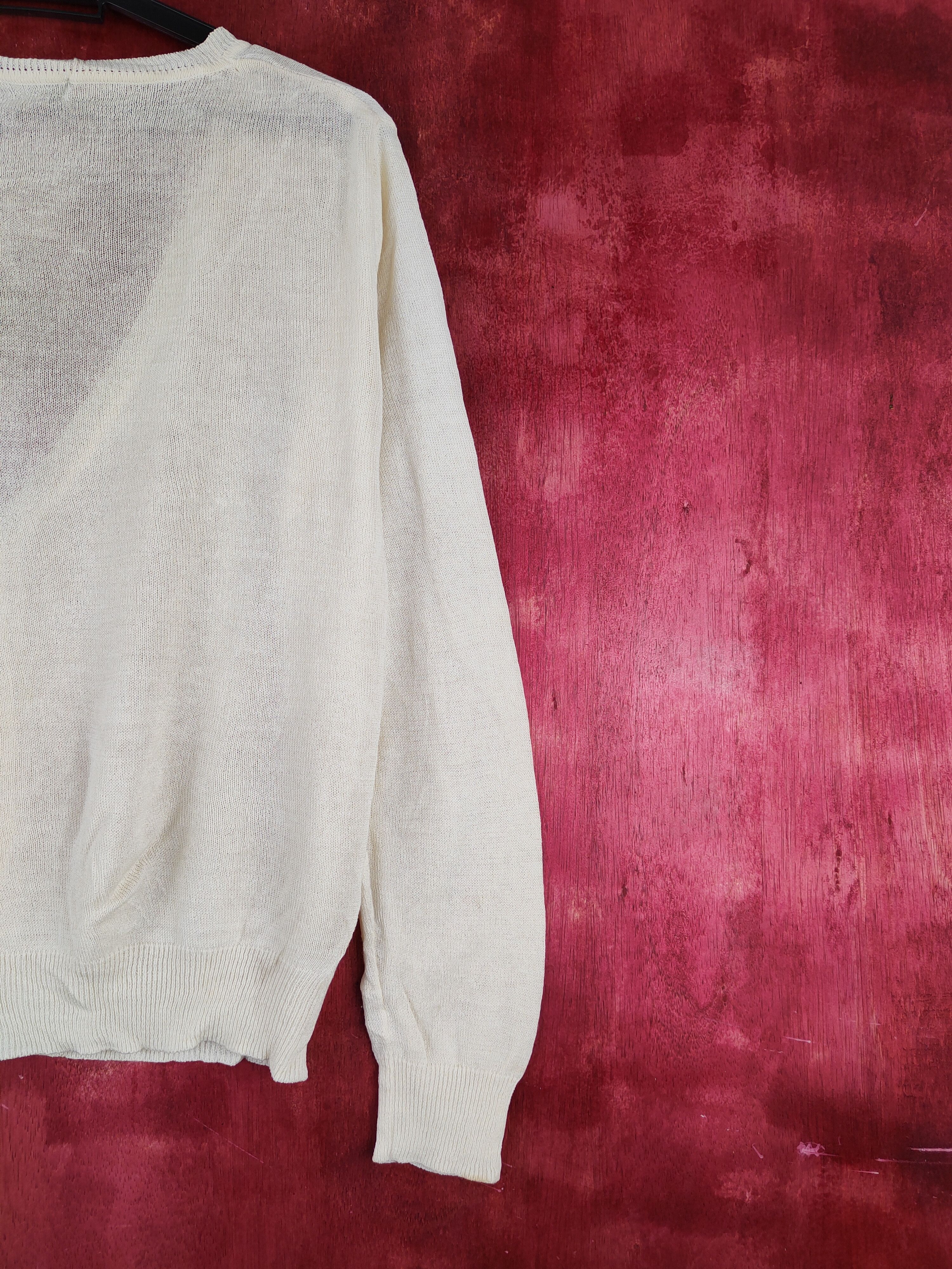 Japanese Brand Japanese Brand Cream Crochet Meshnet Cardigan #S876 Size L / US 10 / IT 46 - 10 Thumbnail