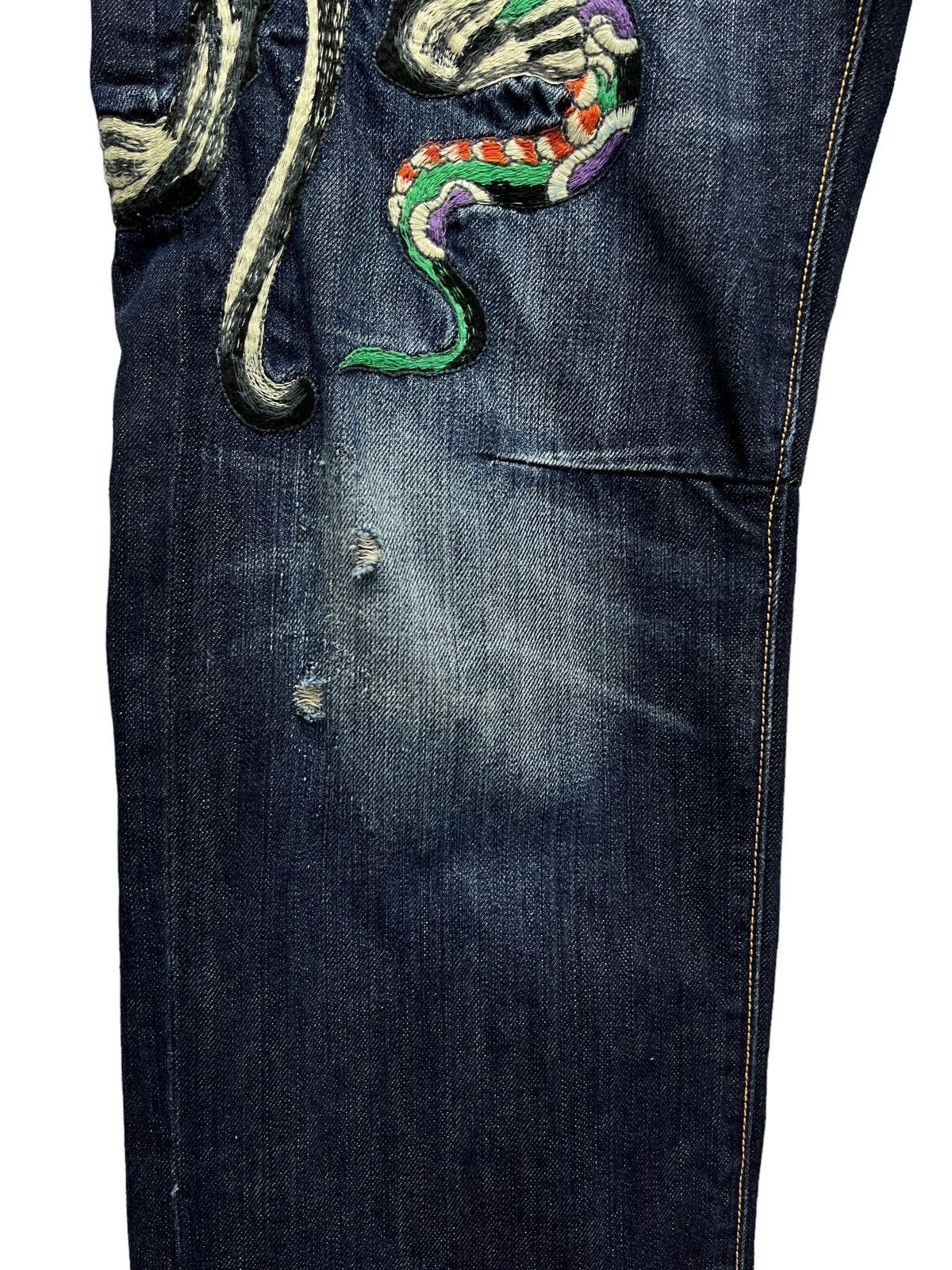 Christian Audigier 🔥FYE💥THE GODFATHER x ED HARDY Panther Vs Snake Tattoo Wear Size US 36 / EU 52 - 13 Thumbnail