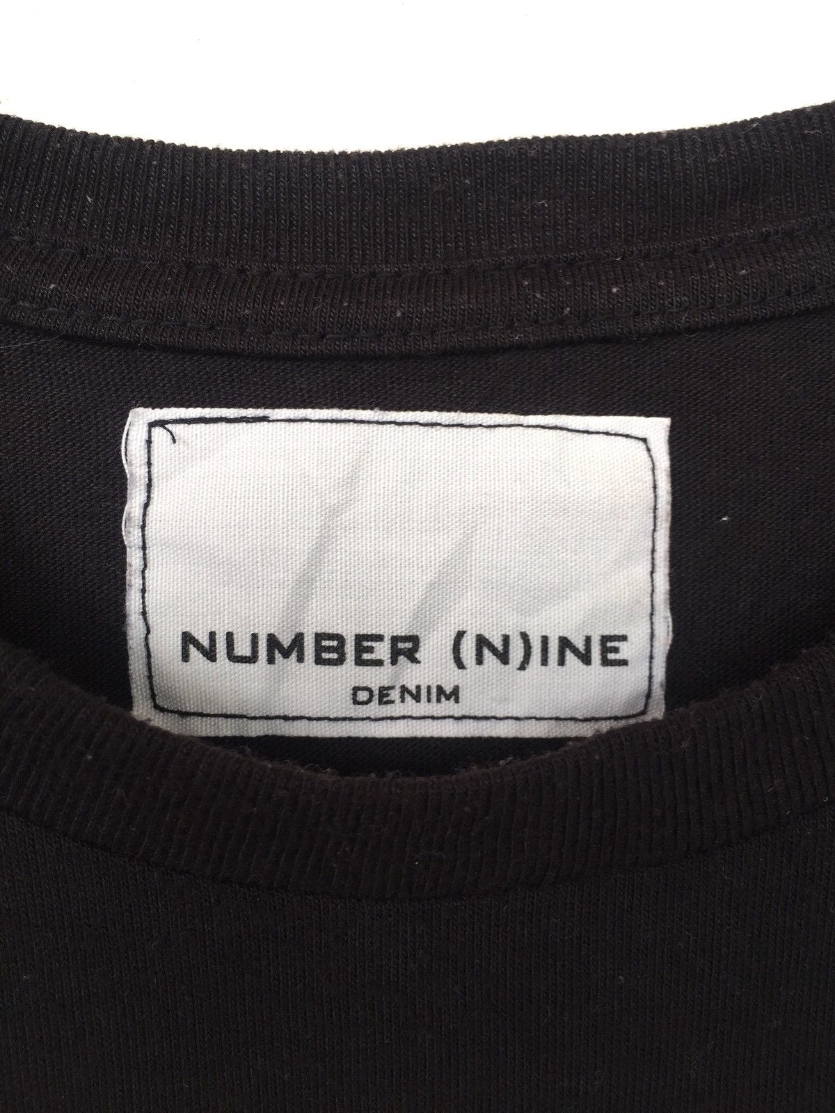 Number (N)ine Number (N)ine ™️ Logo Musical Black Plain Shirt Size US S / EU 44-46 / 1 - 5 Thumbnail