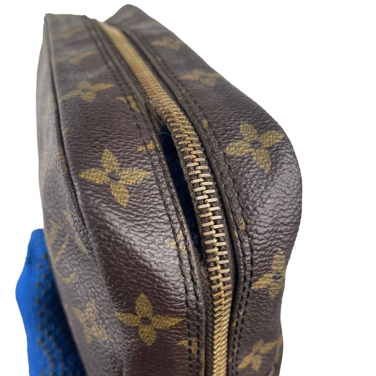Louis Vuitton × Vintage 💥 Vintage LV Monogram Pouch Toiletry Clutch Bag Size ONE SIZE - 9 Thumbnail
