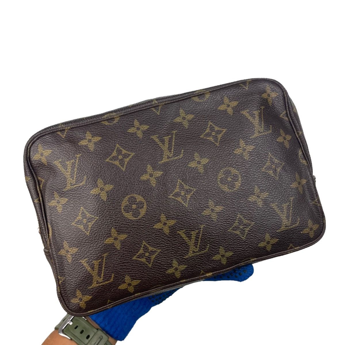 Louis Vuitton × Vintage 💥 Vintage LV Monogram Pouch Toiletry Clutch Bag Size ONE SIZE - 1 Thumbnail