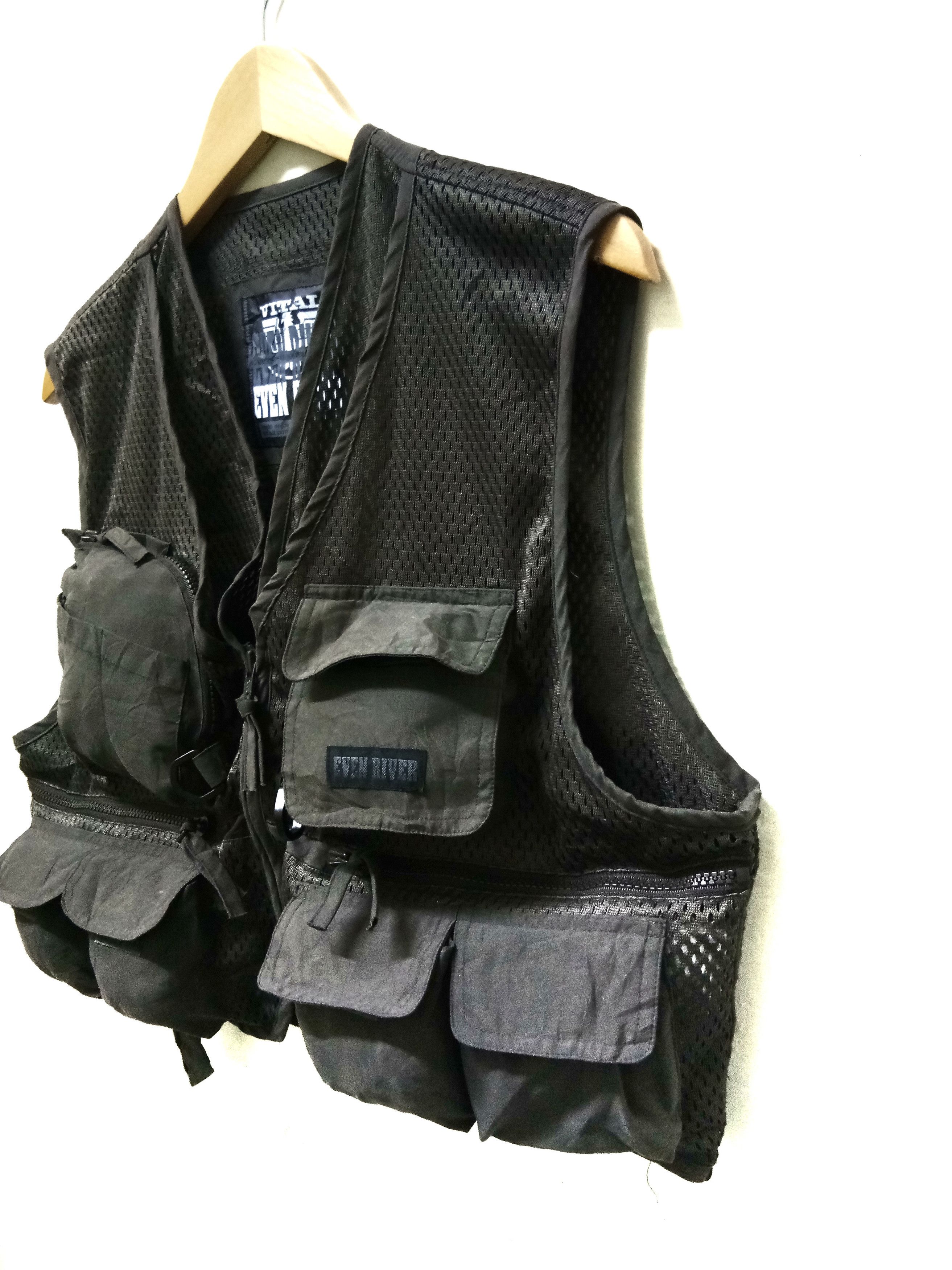 Japanese Brand Parachute Tactical Utility Multi Pocket Vest. Size US L / EU 52-54 / 3 - 4 Thumbnail