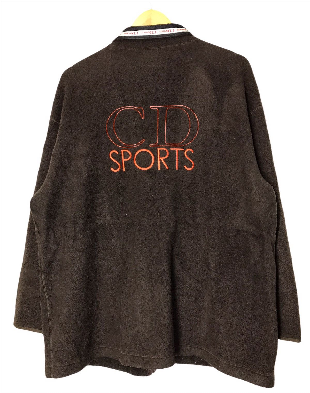 Christian Dior Monsieur Vintage Christian Dior Sports Big Logo Fleece Piece Jacket Size US L / EU 52-54 / 3 - 1 Thumbnail
