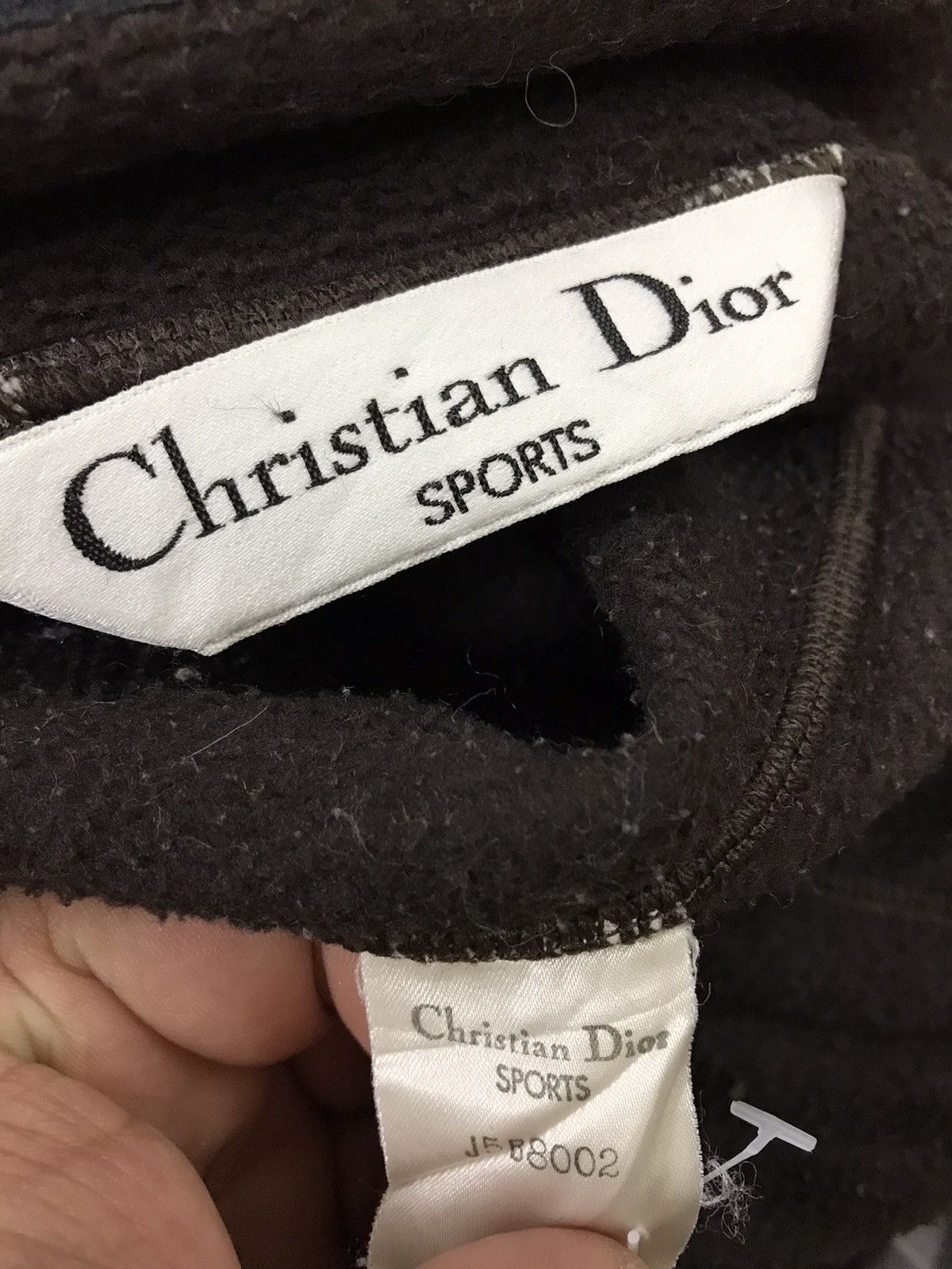 Christian Dior Monsieur Vintage Christian Dior Sports Big Logo Fleece Piece Jacket Size US L / EU 52-54 / 3 - 8 Thumbnail