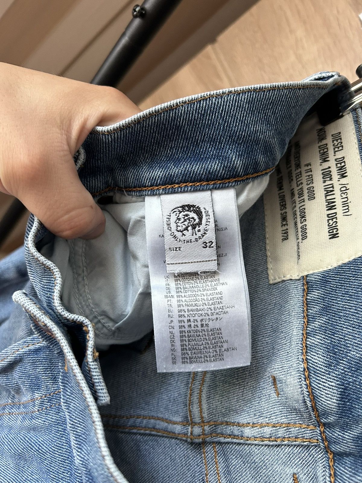 Diesel Diesel denim jeans size 32 Size US 32 / EU 48 - 7 Thumbnail