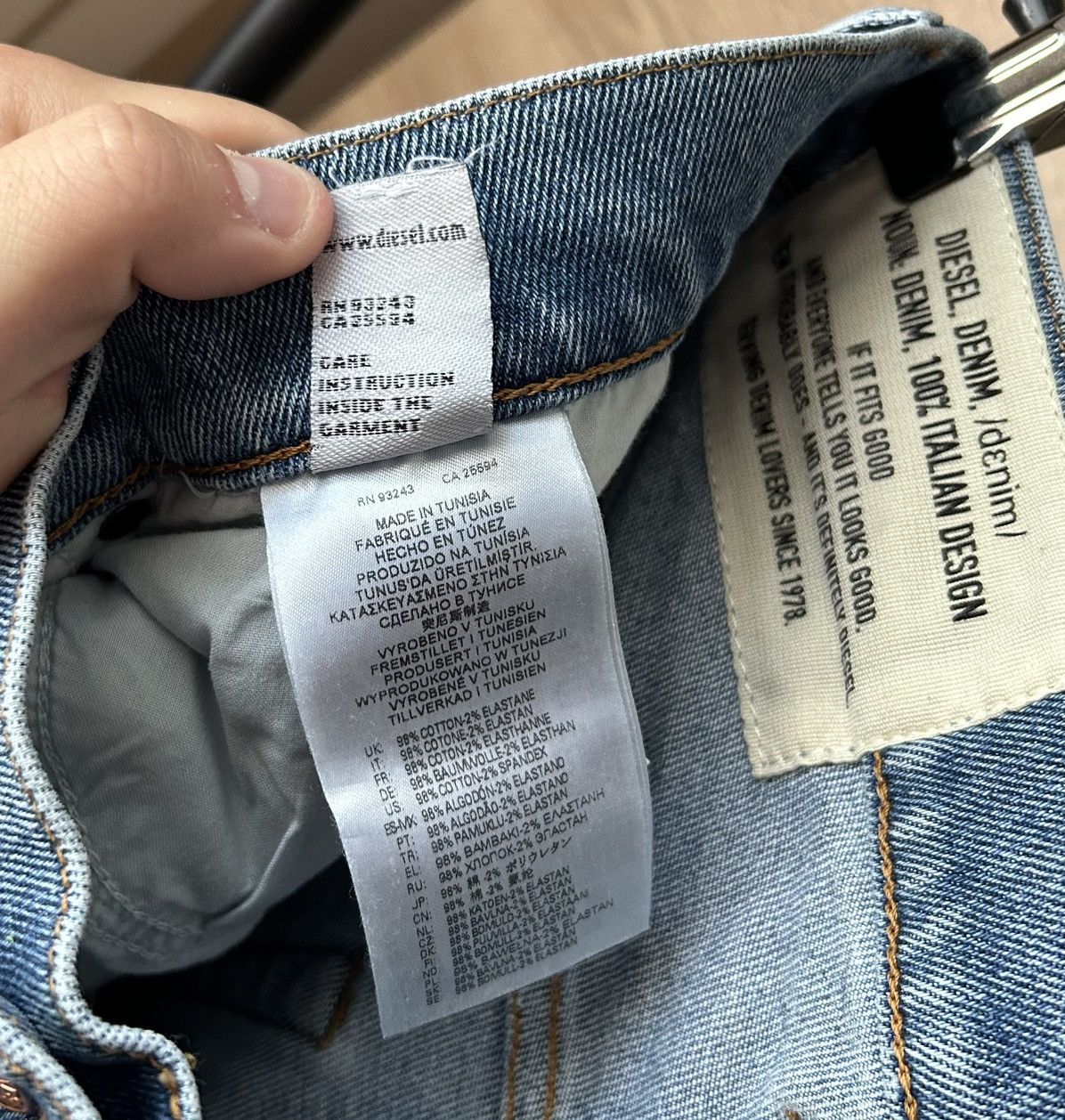 Diesel Diesel denim jeans size 32 Size US 32 / EU 48 - 8 Thumbnail