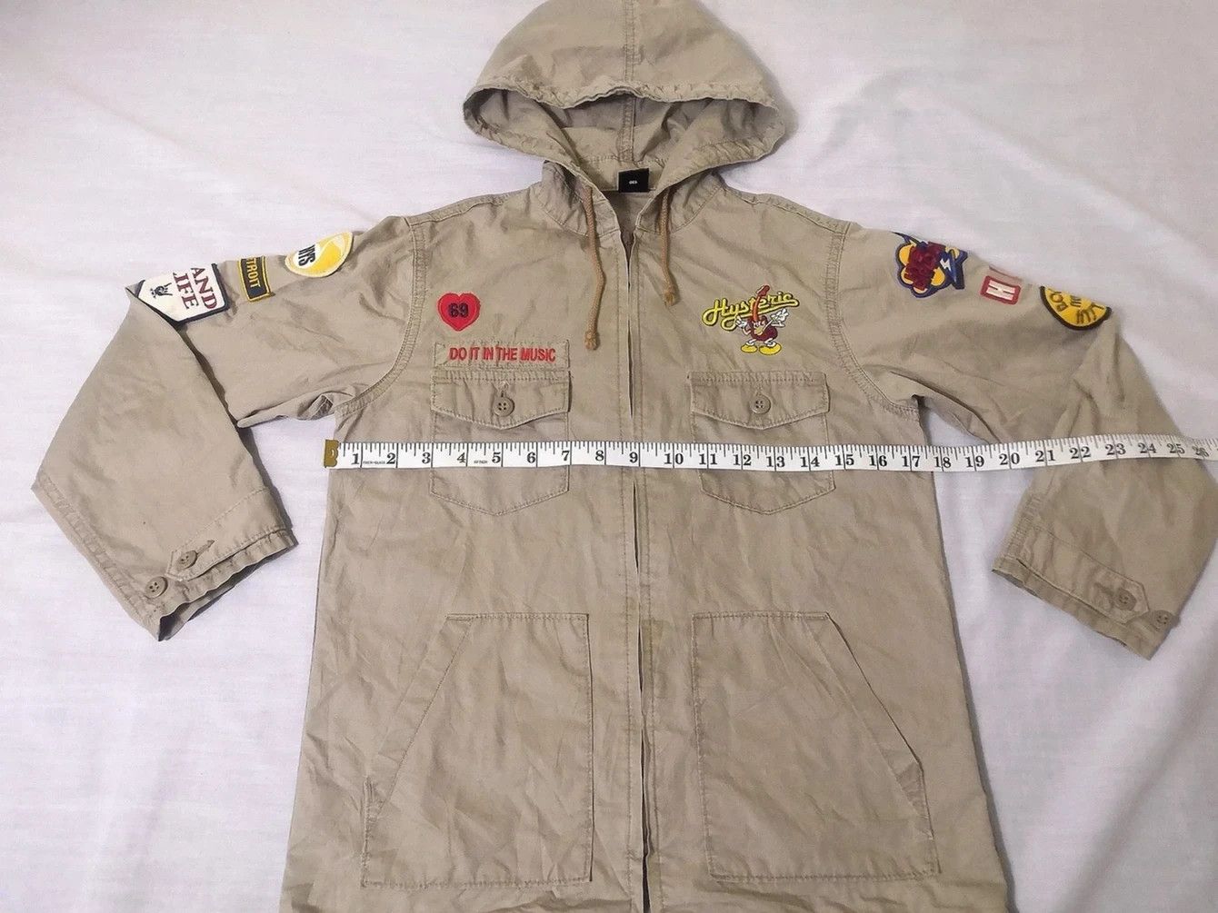 Hysteric Glamour Hysteric Glamour Mini Raw Power Bomber Jacket Hoodie Size US XXS / EU 40 - 8 Thumbnail