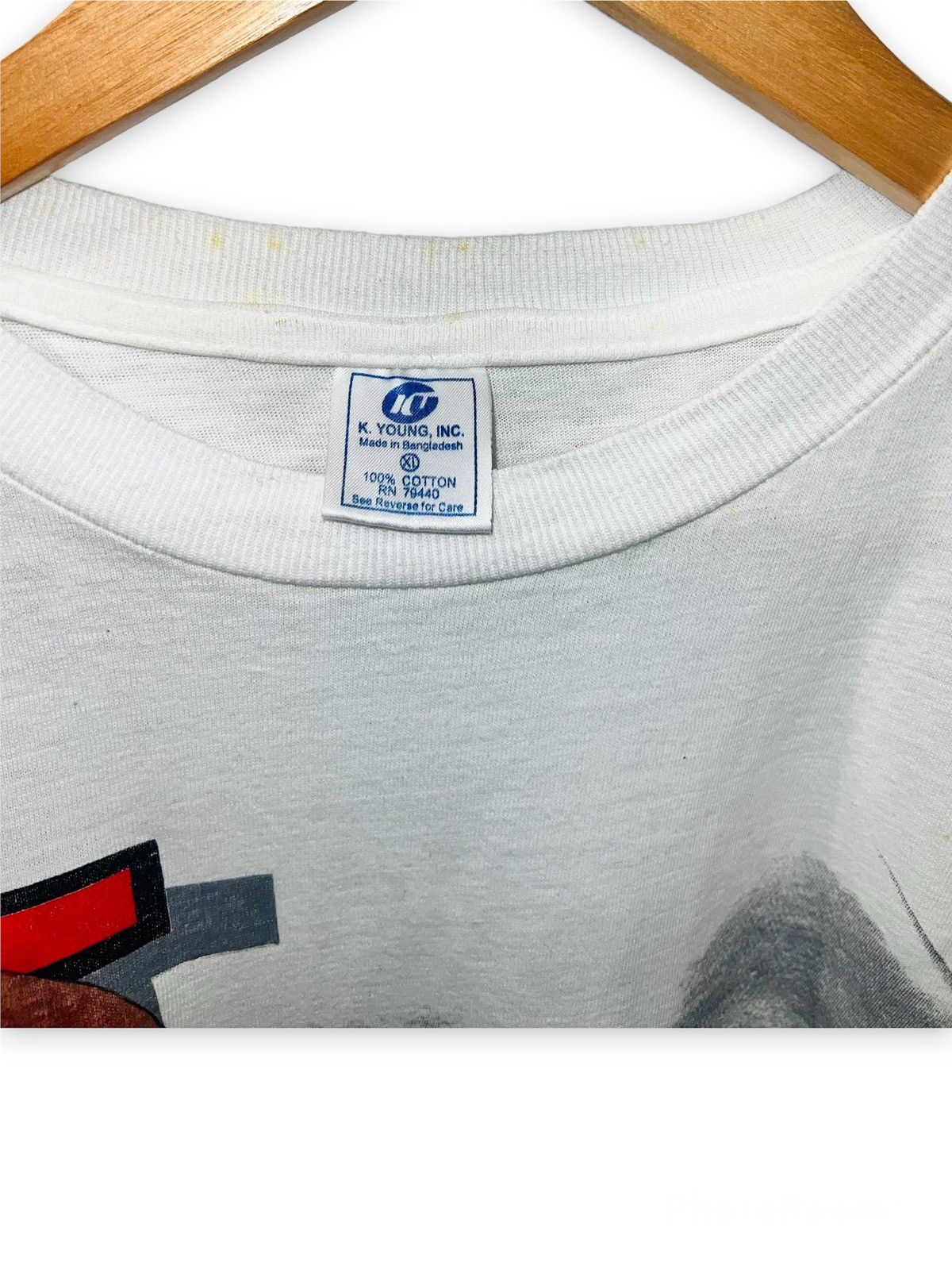 NBA × Rap Tees × Vintage Vintage 90s Michael Jordan Chicago Bulls Rap Tee - Size XL Size US XL / EU 56 / 4 - 4 Thumbnail