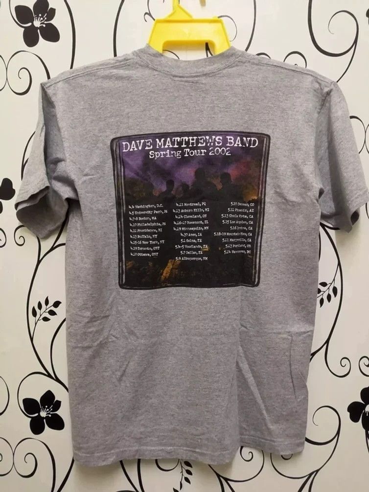 Band Tees Vintage Dave Matthews Band Spring Tour 2002 Tee Rock Size US M / EU 48-50 / 2 - 1 Thumbnail