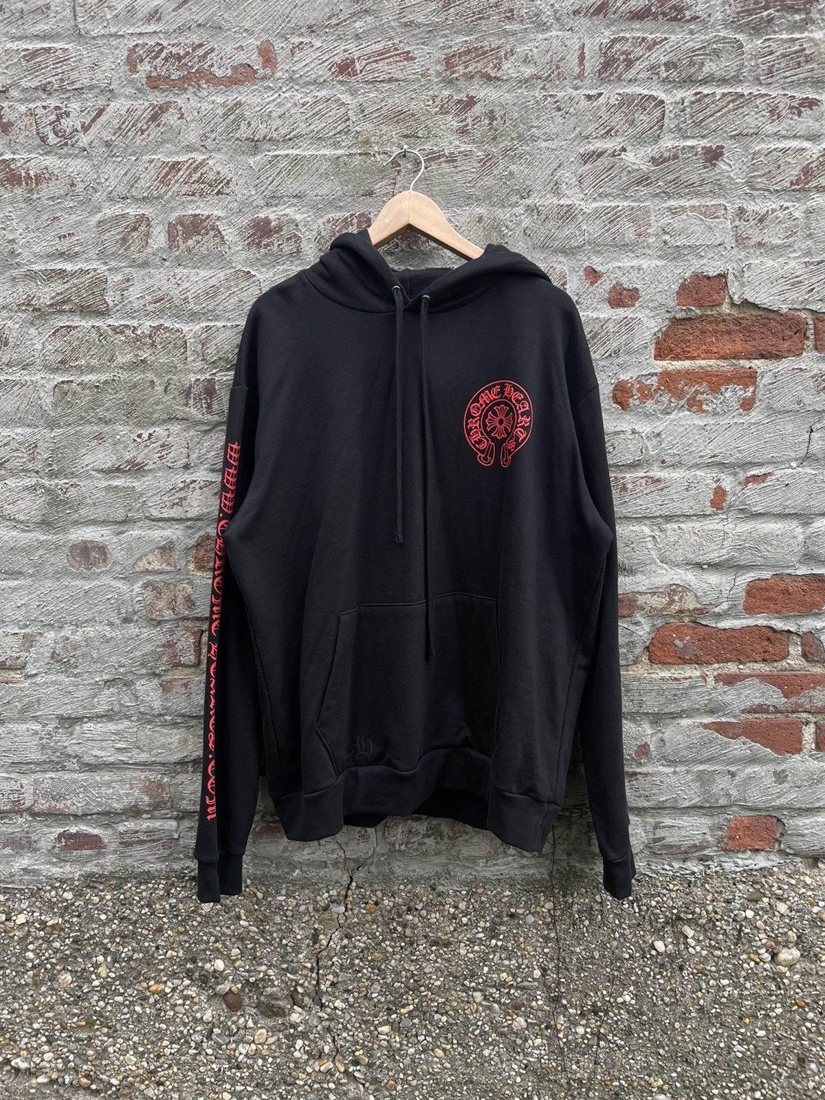 Chrome Hearts Chrome Hearts “Dot Com” Red Logo Website Exclusive Hoodie Size US L / EU 52-54 / 3 - 2 Thumbnail