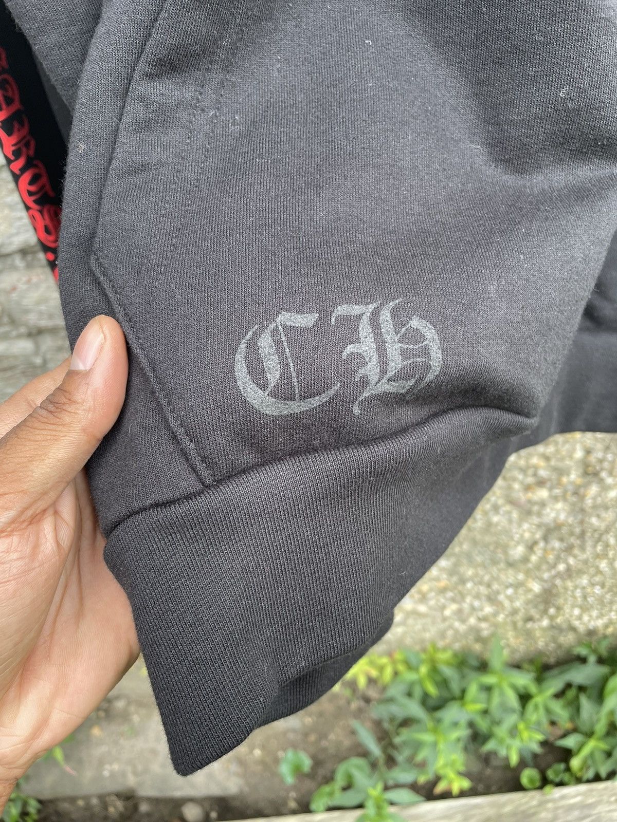 Chrome Hearts Chrome Hearts “Dot Com” Red Logo Website Exclusive Hoodie Size US L / EU 52-54 / 3 - 3 Thumbnail