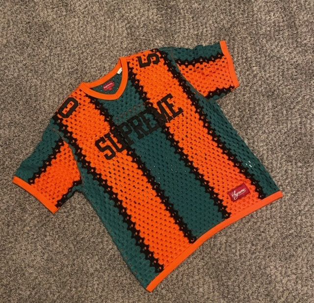 Supreme Supreme Crochet Football Jersey | Grailed