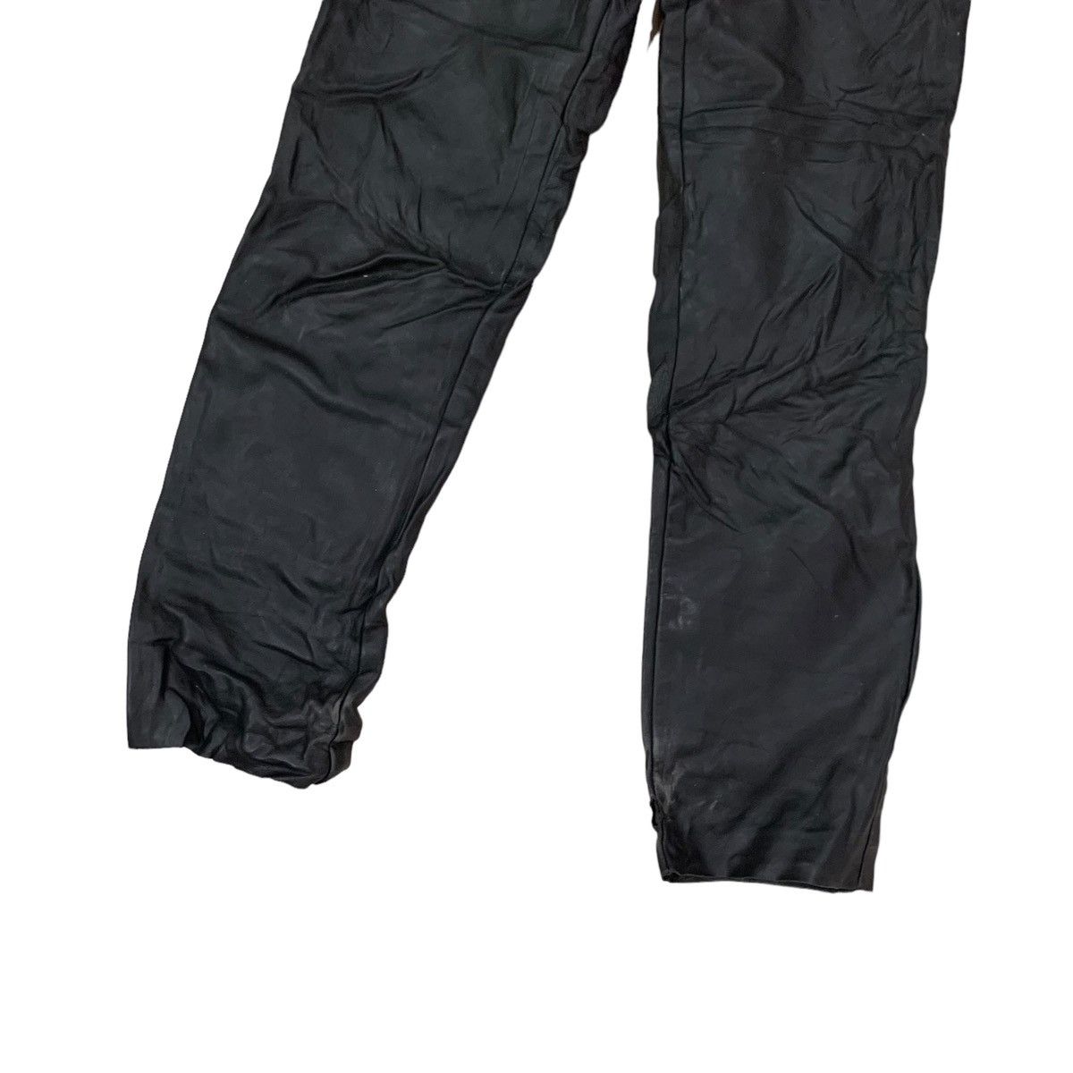 Schott 🔥Vintage Schott Leather Pants Size US 30 / EU 46 - 7 Thumbnail