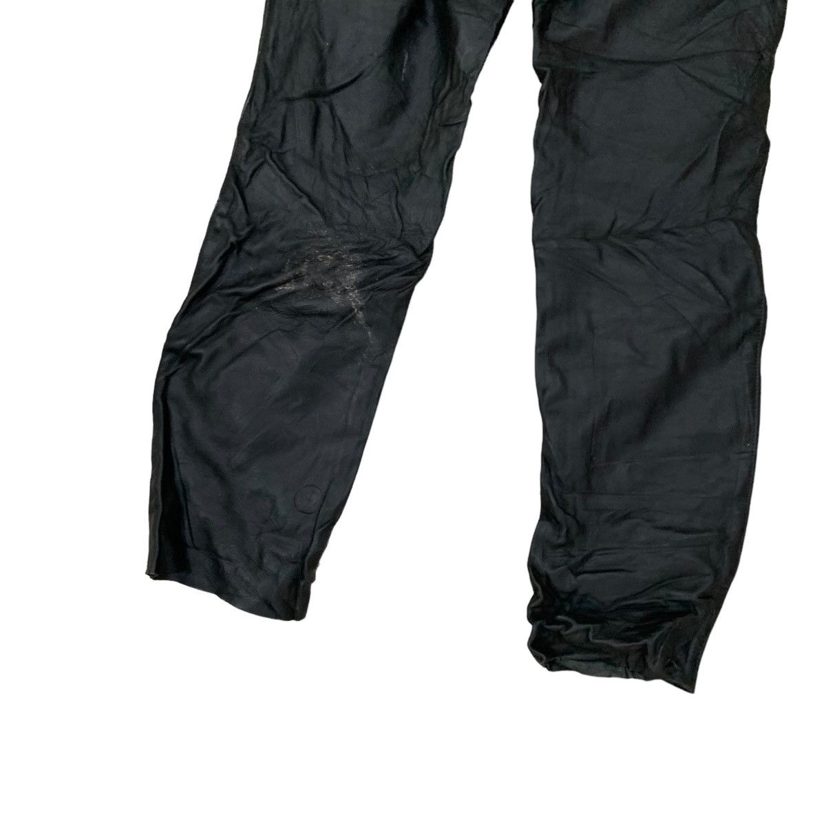 Schott 🔥Vintage Schott Leather Pants Size US 30 / EU 46 - 8 Thumbnail