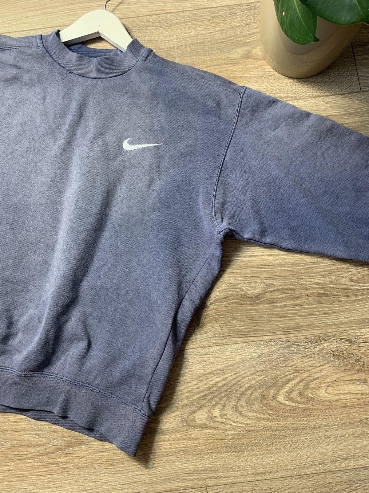 Nike × Vintage Trashed Vintage Sweatshirt Nike Size US S / EU 44-46 / 1 - 3 Thumbnail