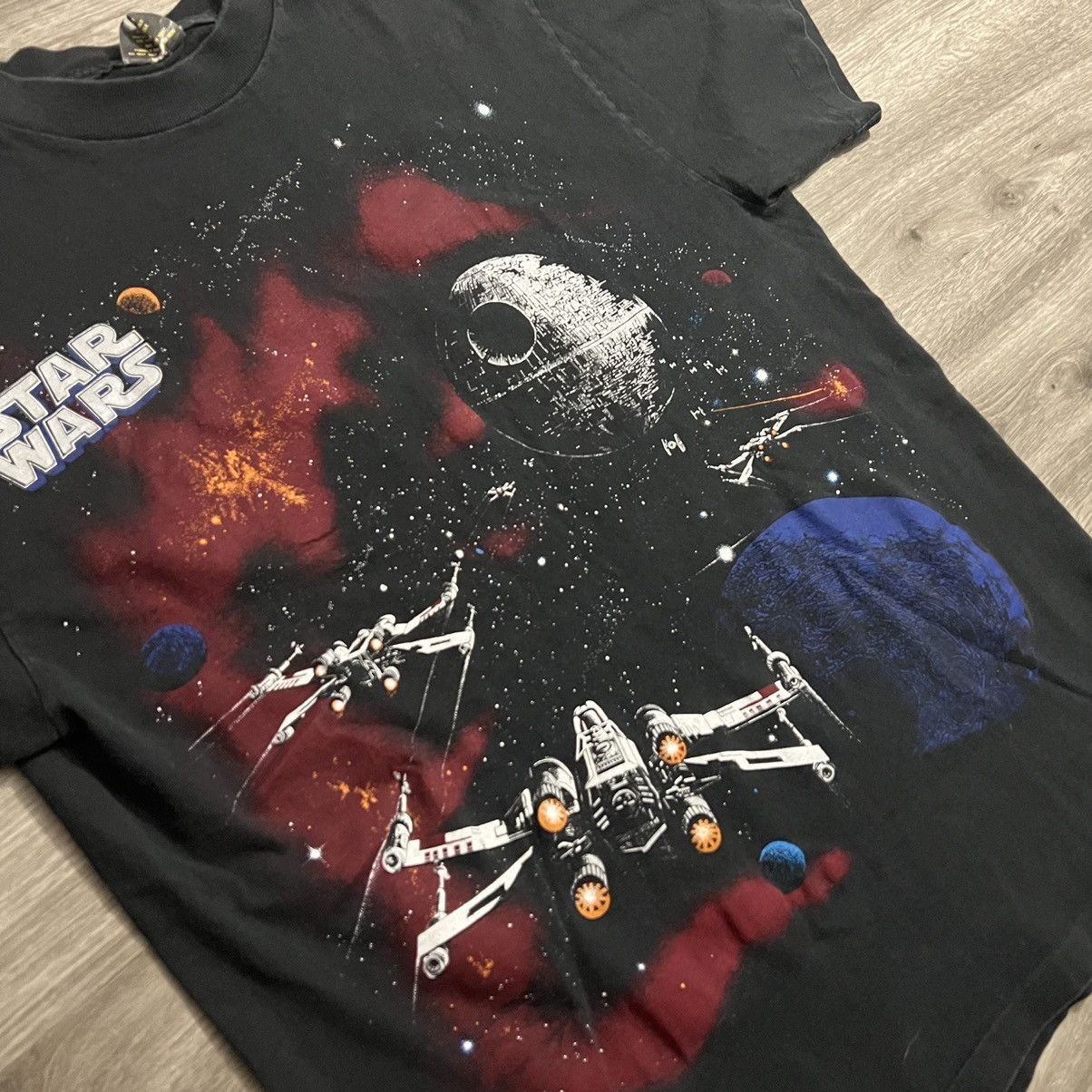 Star Wars × Vintage Vintage Star Wars X-Wing Death Star Tee Size US L / EU 52-54 / 3 - 10 Thumbnail