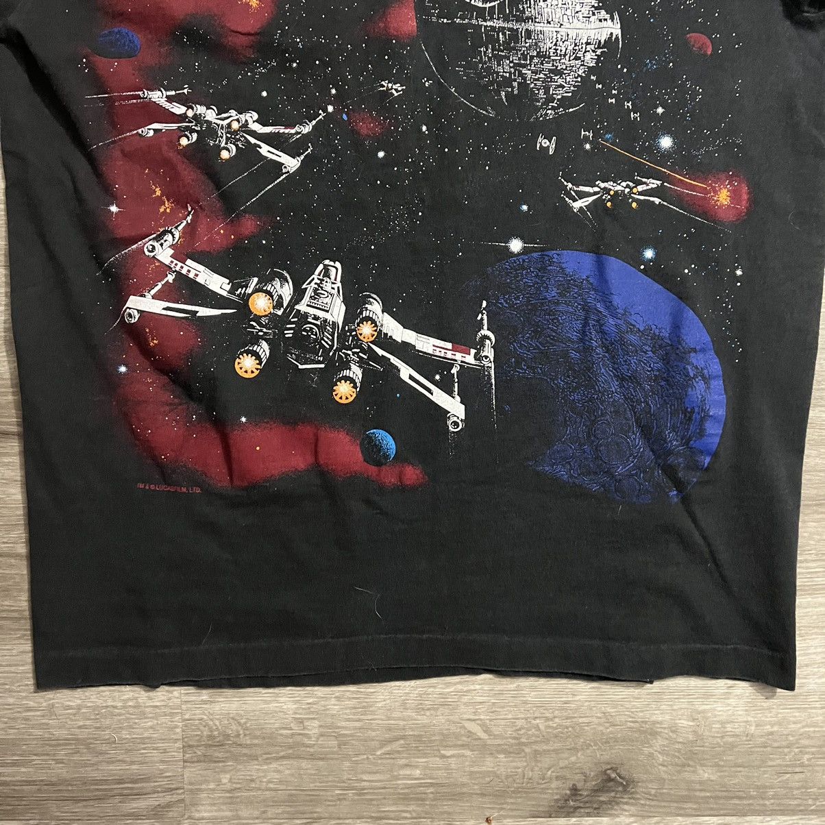 Star Wars × Vintage Vintage Star Wars X-Wing Death Star Tee Size US L / EU 52-54 / 3 - 5 Thumbnail