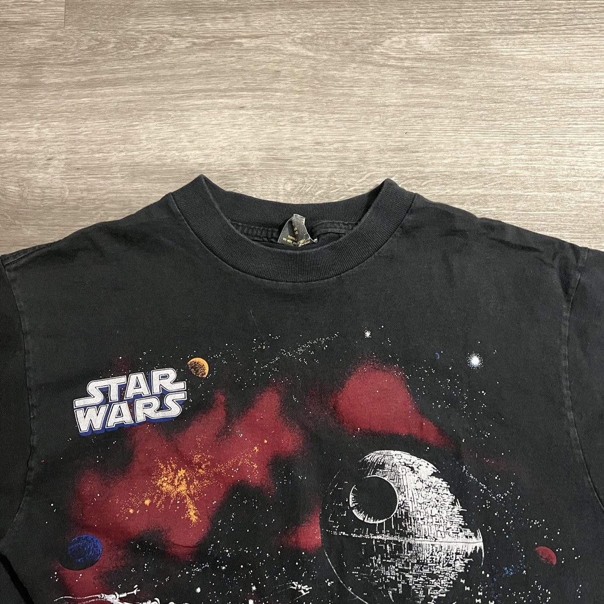 Star Wars × Vintage Vintage Star Wars X-Wing Death Star Tee Size US L / EU 52-54 / 3 - 4 Thumbnail