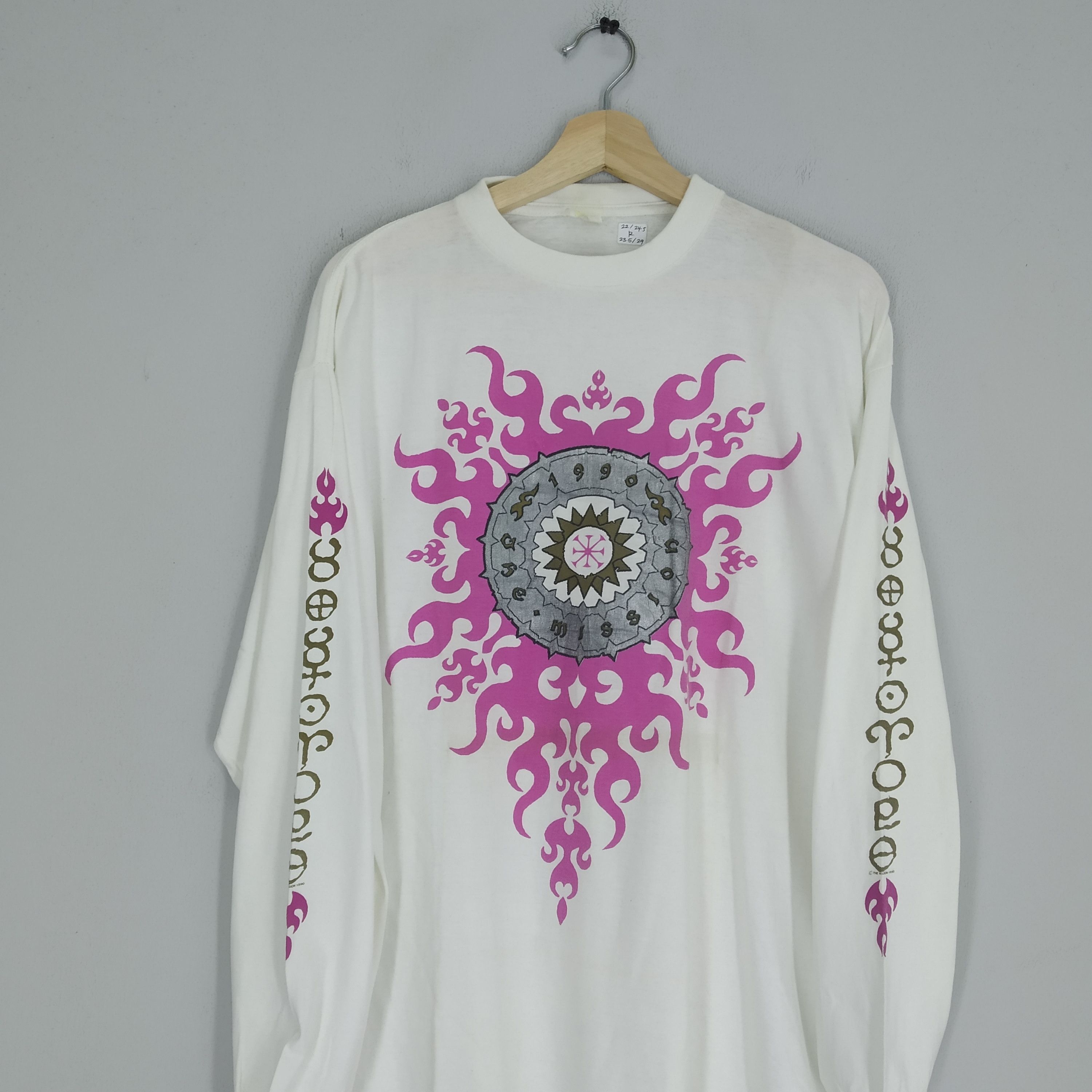 Band Tees Vintage 90s The Mission Alternative Punk Rock Gothic Band Size US XL / EU 56 / 4 - 3 Thumbnail