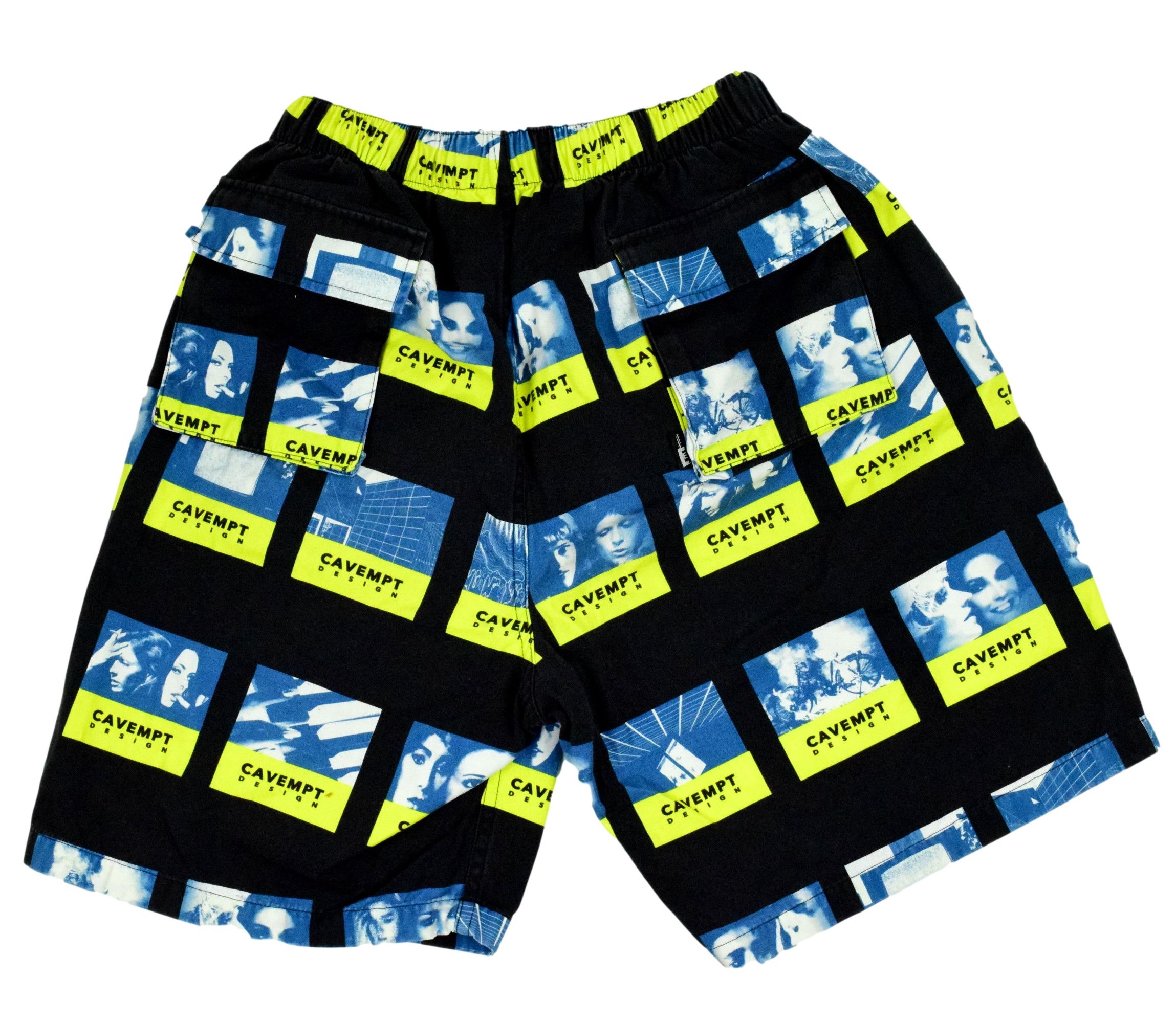 Cav Empt Cav Empt Allover print drawstring shorts - Sz S Size US 26 / EU 42 - 2 Thumbnail