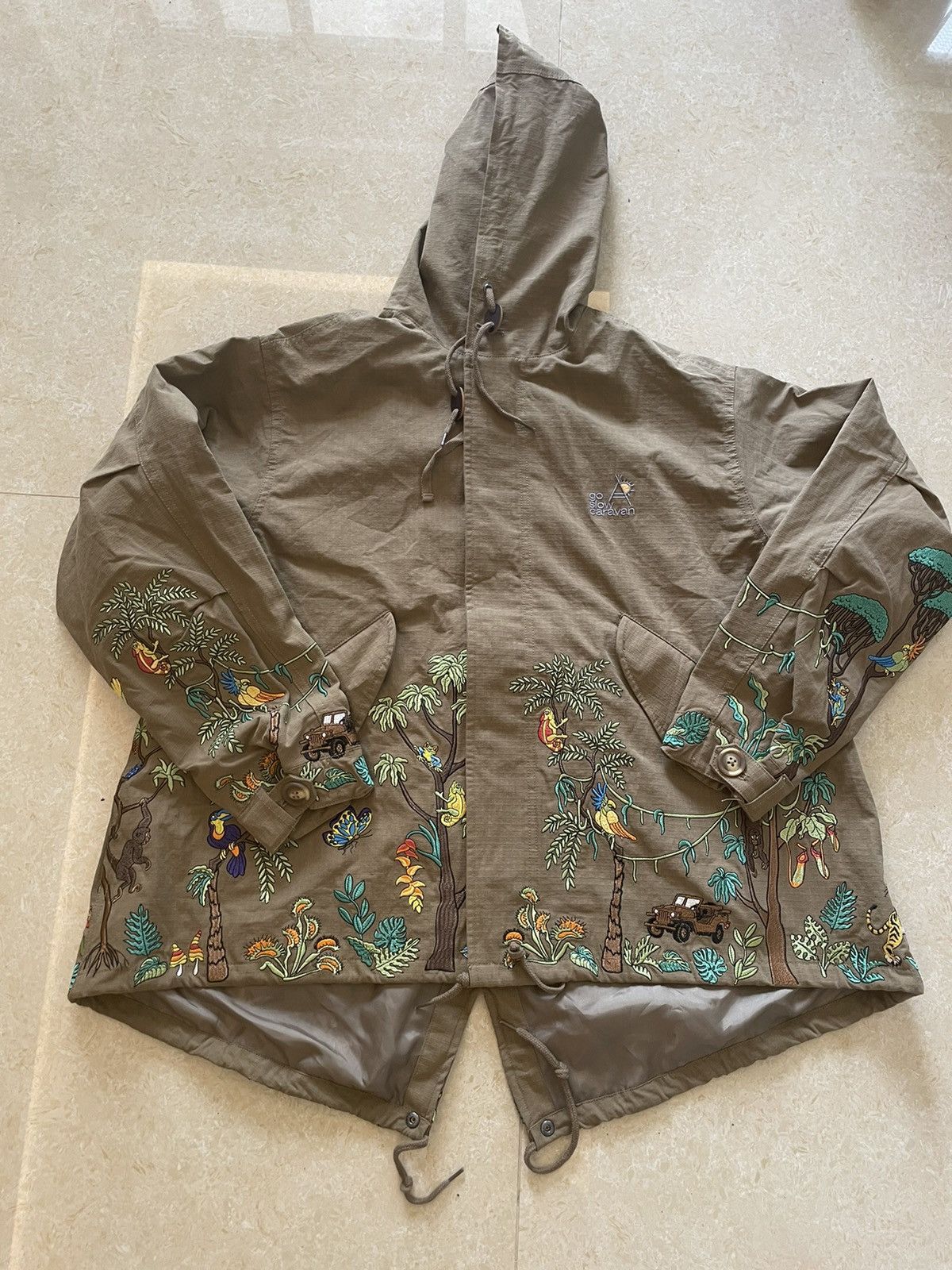 go slow caravan Go slow caravan embroidered jacket Size US S / EU 44-46 / 1 - 2 Thumbnail