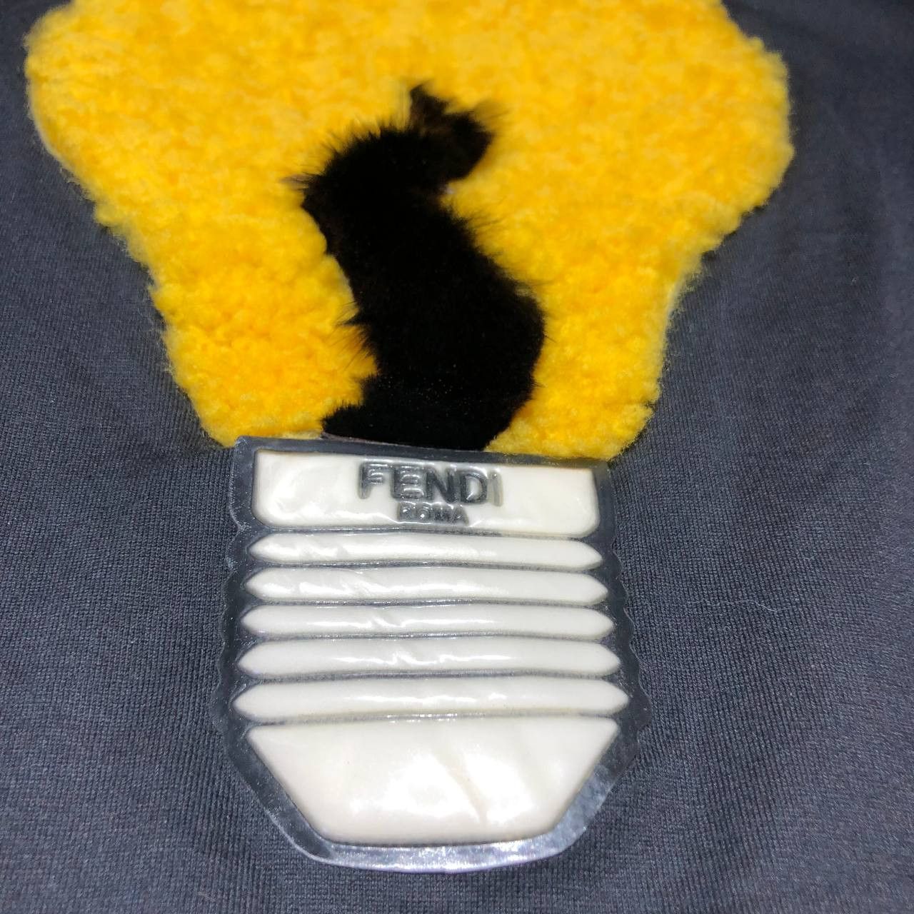 Fendi Fendi Fur lightbulb tee Size US S / EU 44-46 / 1 - 4 Thumbnail