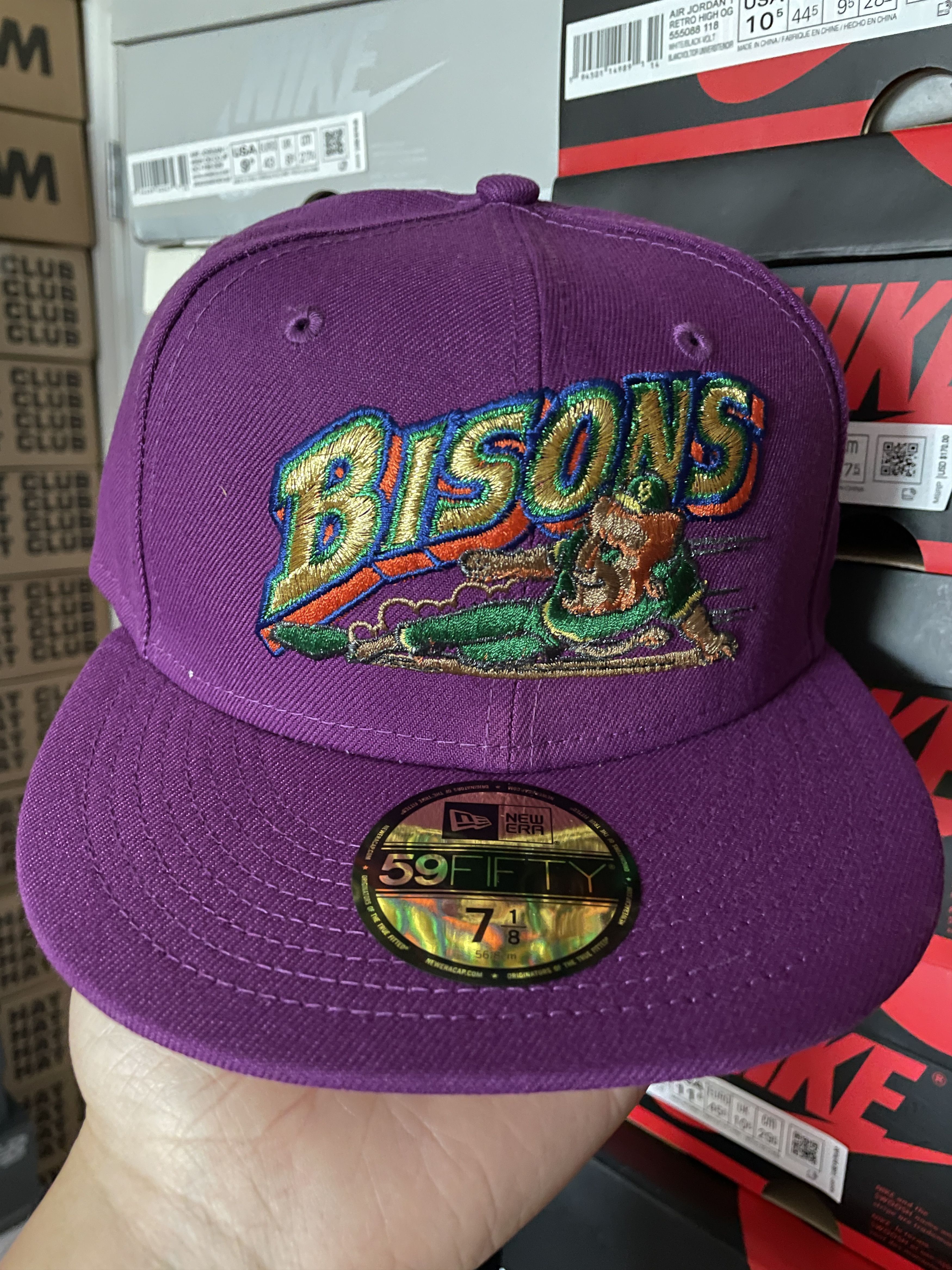 MLB × New Era 7 1/8 Myfitteds Lucky Charms Buffalo Bisons Purple Fruity Size ONE SIZE - 2 Thumbnail