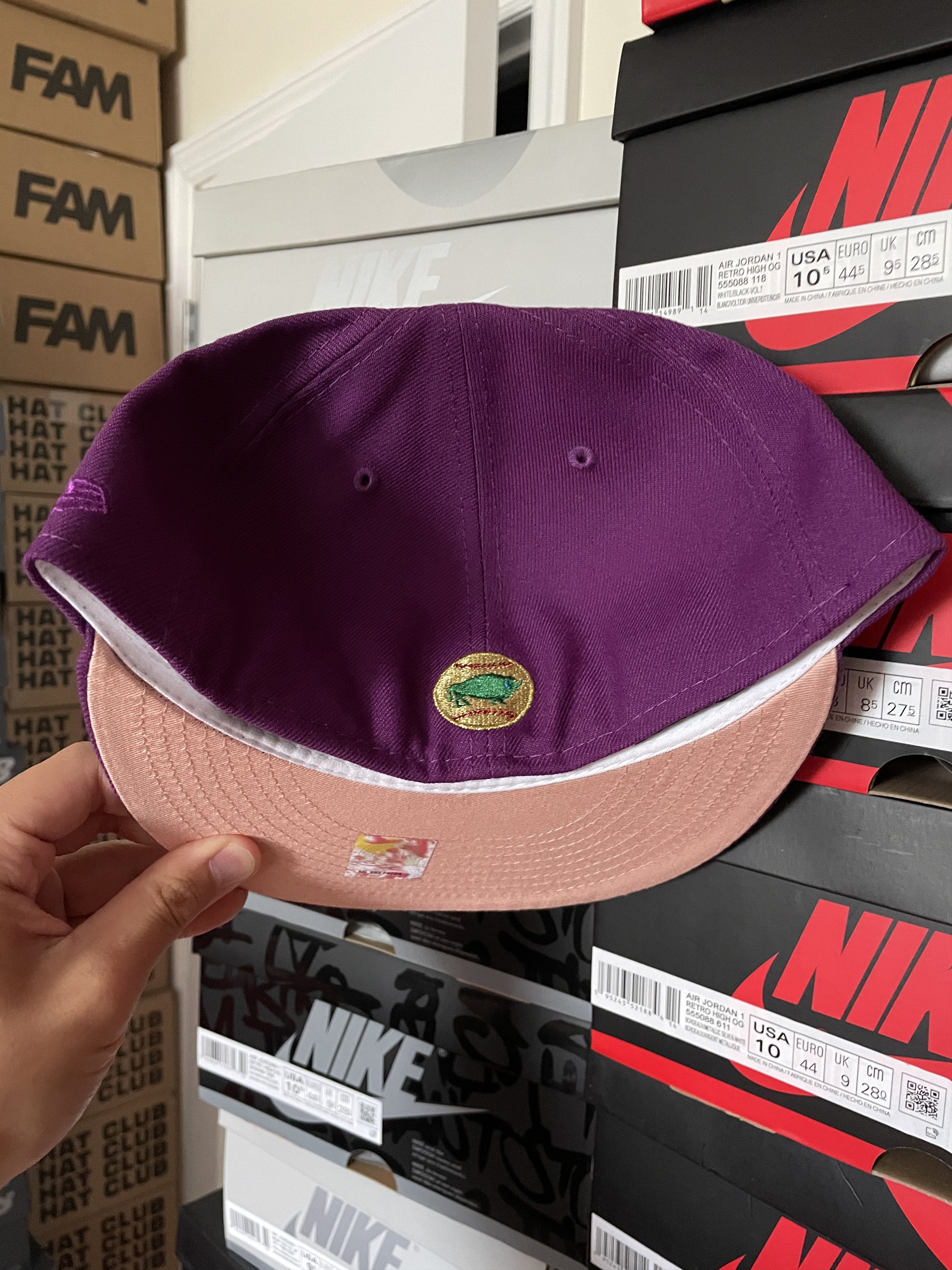 MLB × New Era 7 1/8 Myfitteds Lucky Charms Buffalo Bisons Purple Fruity Size ONE SIZE - 4 Thumbnail