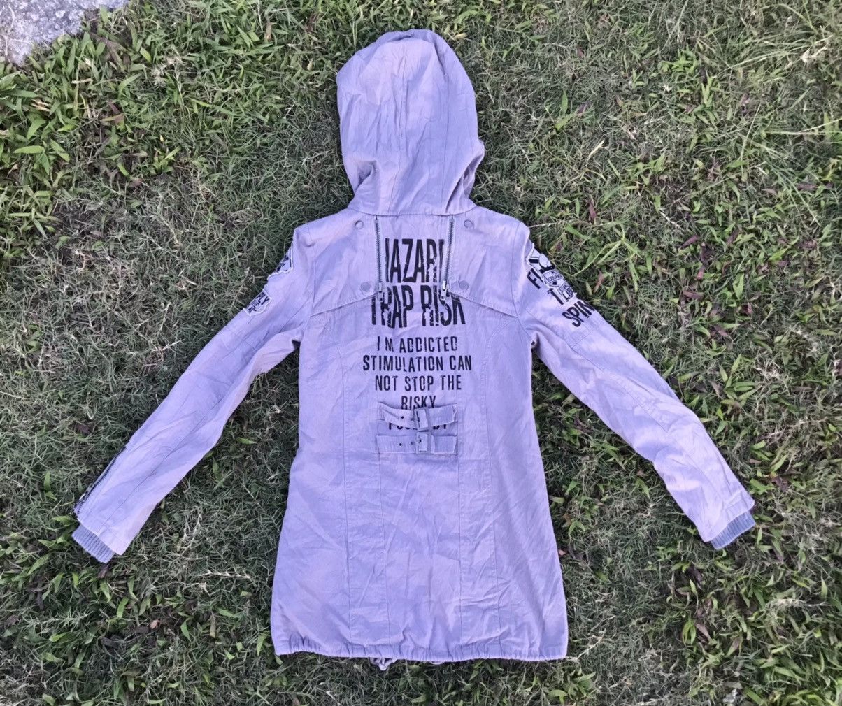 Japanese Brand × Seditionaries Ghost of Harlem parkas jacket with hoodie Size US XS / EU 42 / 0 - 2 Thumbnail