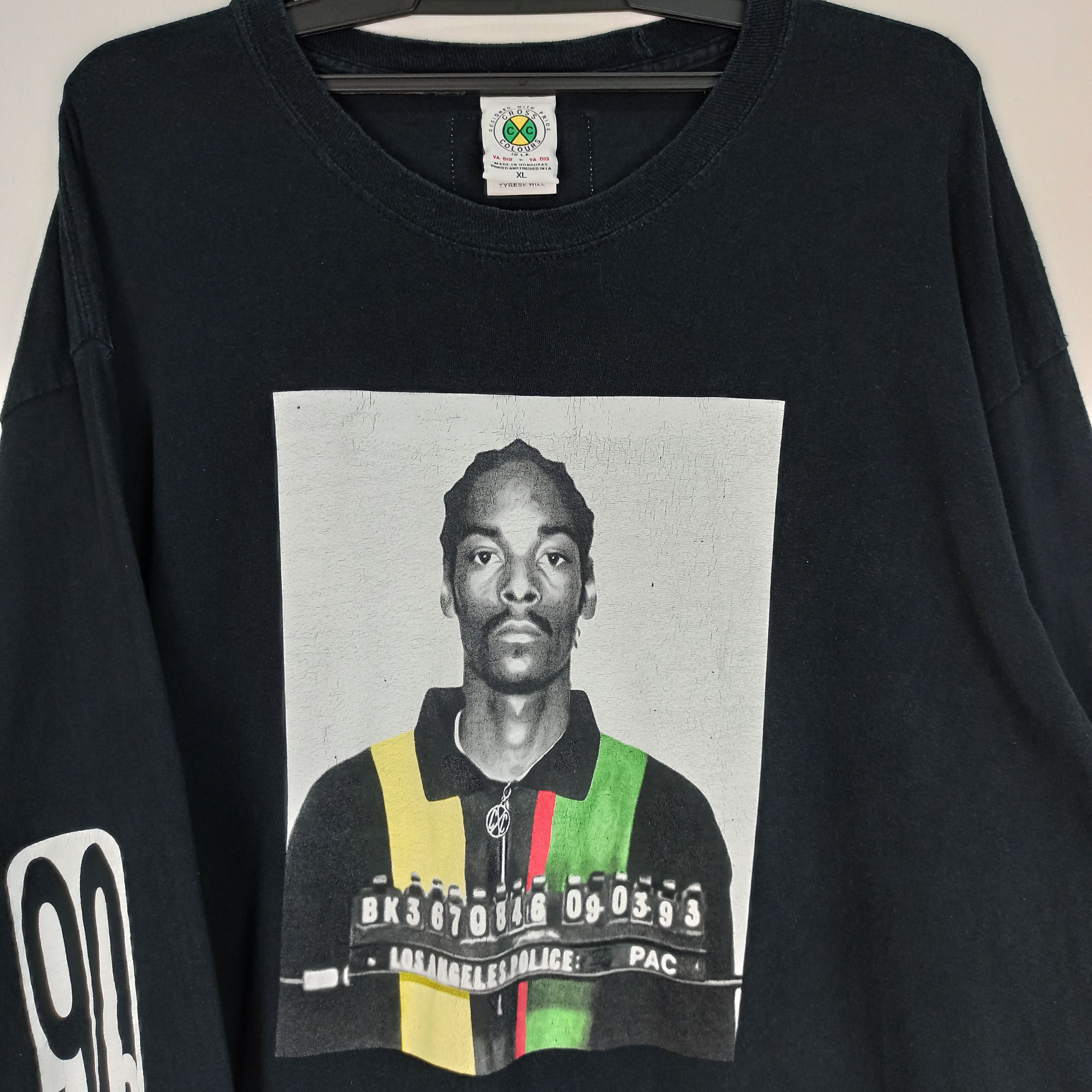 Cross Colours × Snoop Dogg Vintage 00's Snoop Dogg X Cross Colours Long Sleeve Size US XL / EU 56 / 4 - 3 Thumbnail