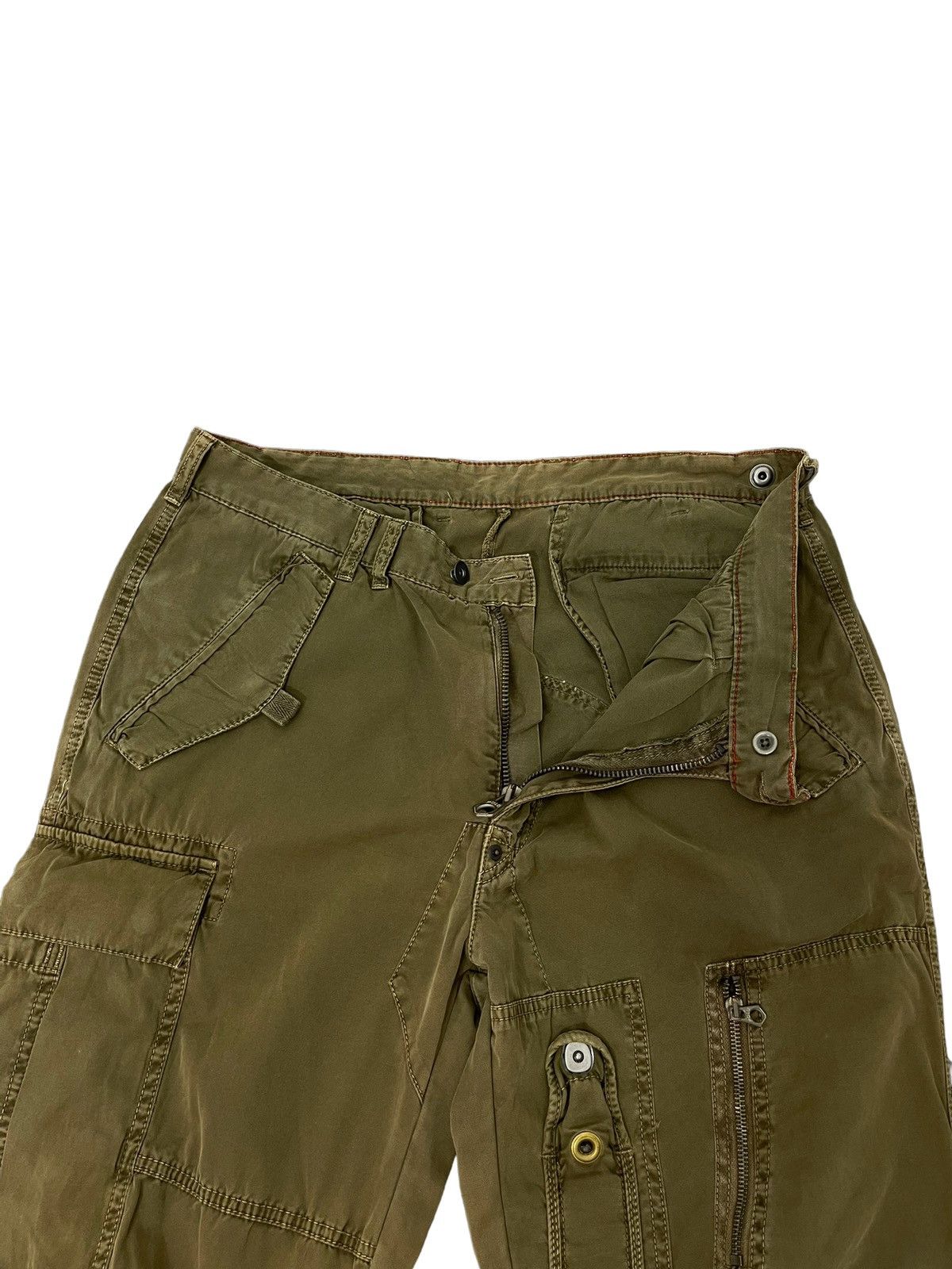 Polo Ralph Lauren Wide Cargo Pant Polo RL Military Combat Multi Pockets 2🟦5 Size US 36 / EU 52 - 10 Thumbnail
