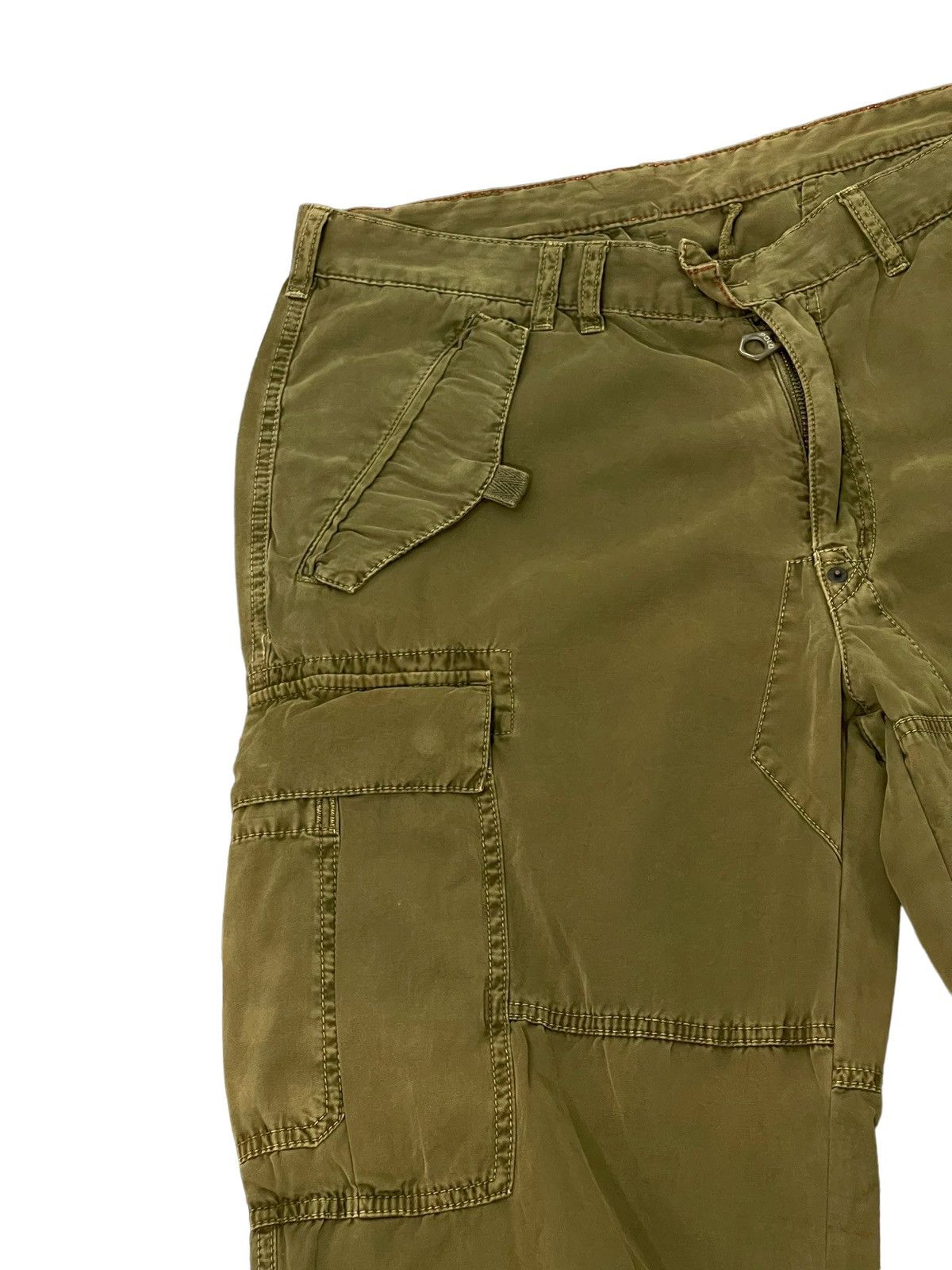 Polo Ralph Lauren Wide Cargo Pant Polo RL Military Combat Multi Pockets 2🟦5 Size US 36 / EU 52 - 8 Thumbnail
