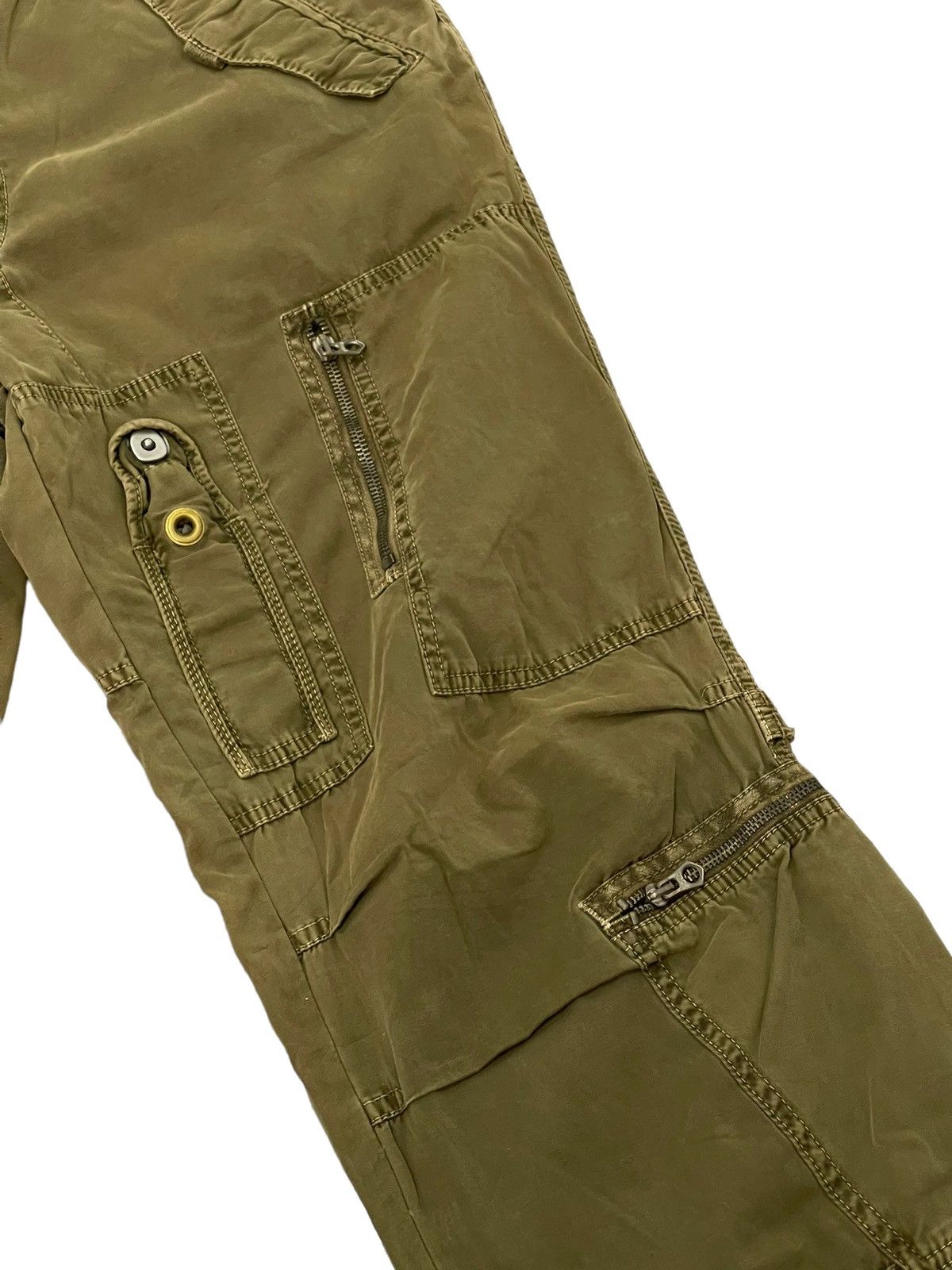 Polo Ralph Lauren Wide Cargo Pant Polo RL Military Combat Multi Pockets 2🟦5 Size US 36 / EU 52 - 7 Thumbnail