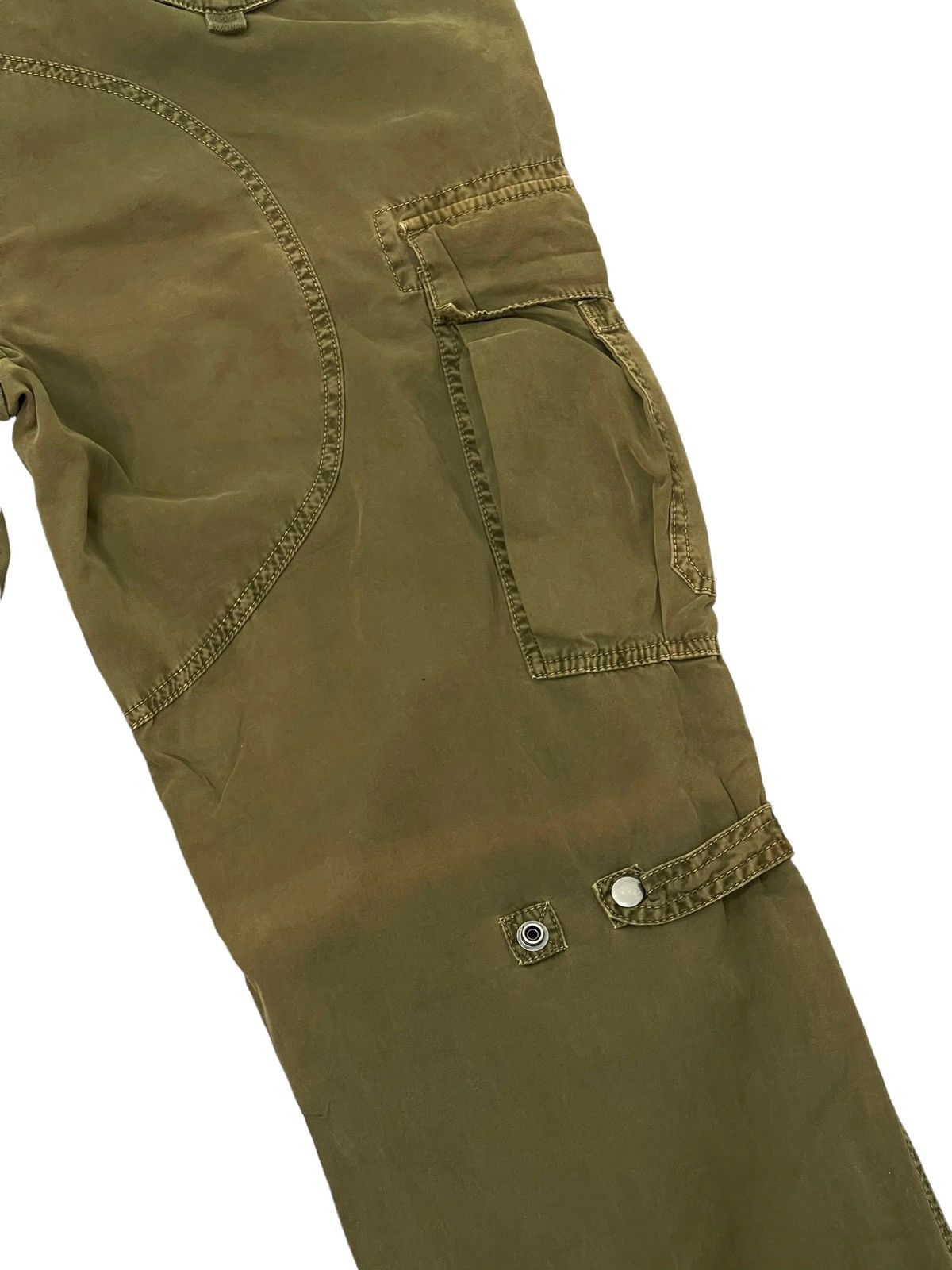 Polo Ralph Lauren Wide Cargo Pant Polo RL Military Combat Multi Pockets 2🟦5 Size US 36 / EU 52 - 17 Thumbnail