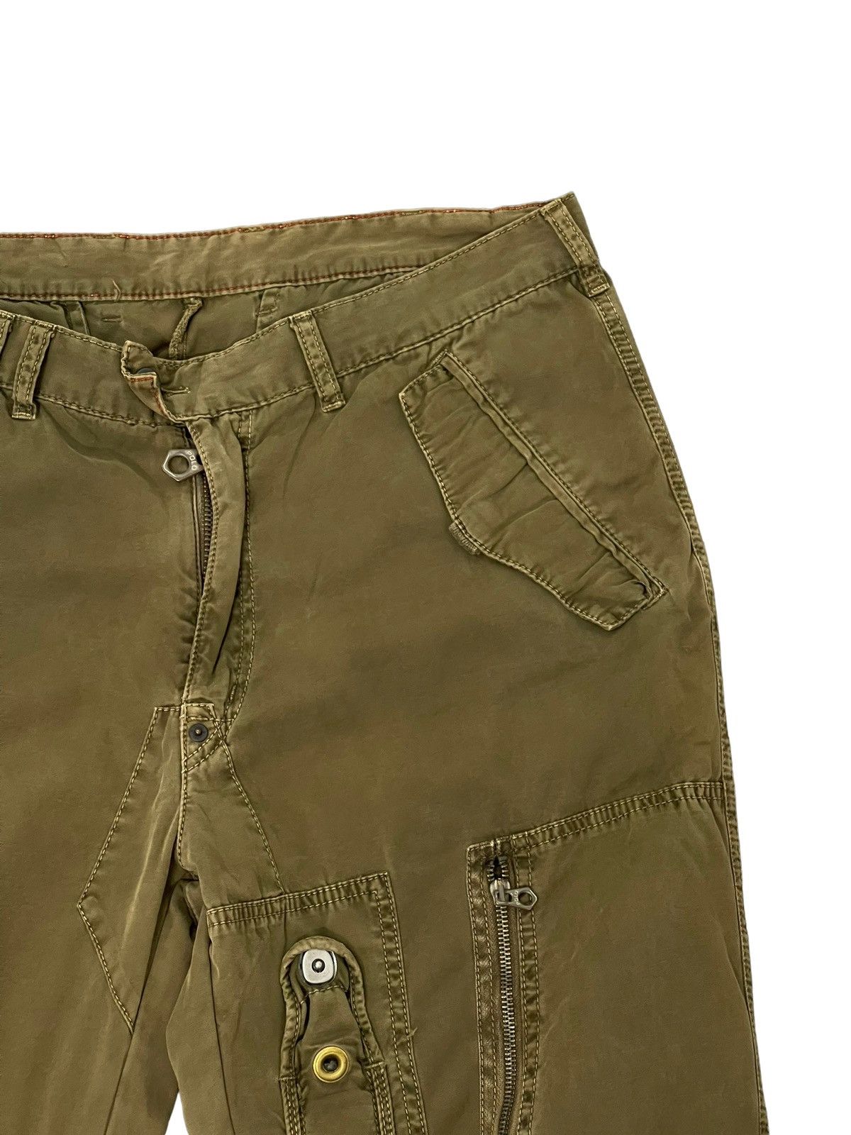Polo Ralph Lauren Wide Cargo Pant Polo RL Military Combat Multi Pockets 2🟦5 Size US 36 / EU 52 - 9 Thumbnail