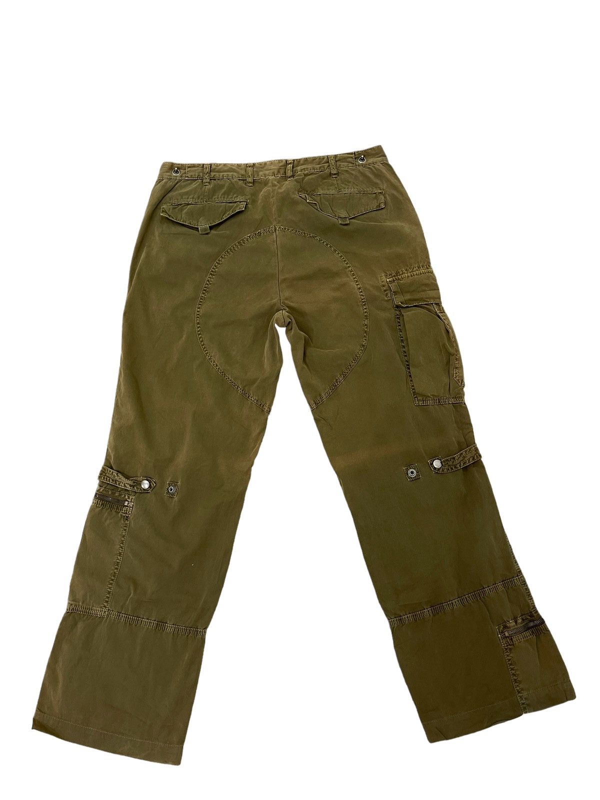 Polo Ralph Lauren Wide Cargo Pant Polo RL Military Combat Multi Pockets 2🟦5 Size US 36 / EU 52 - 11 Thumbnail