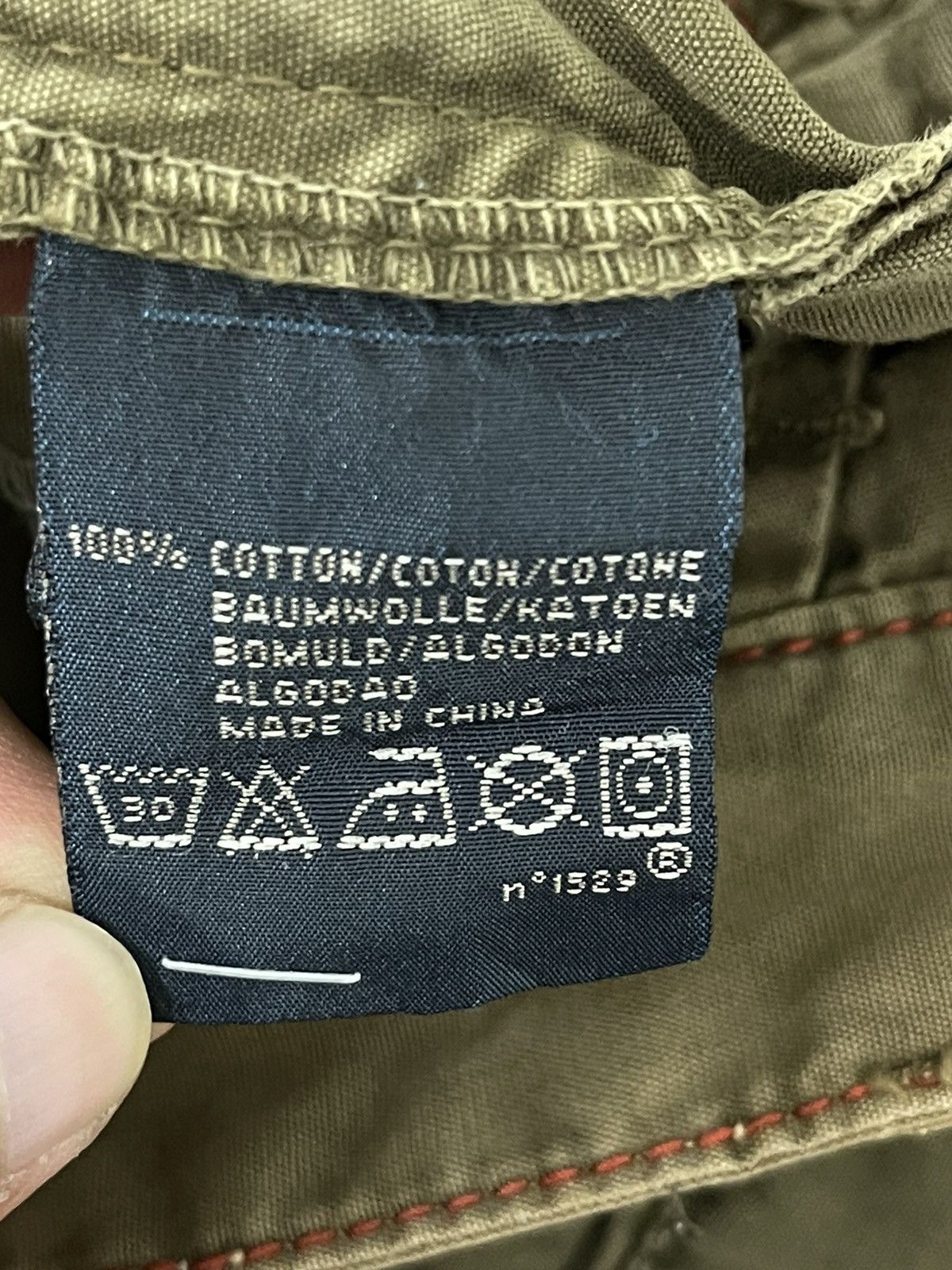 Polo Ralph Lauren Wide Cargo Pant Polo RL Military Combat Multi Pockets 2🟦5 Size US 36 / EU 52 - 20 Thumbnail