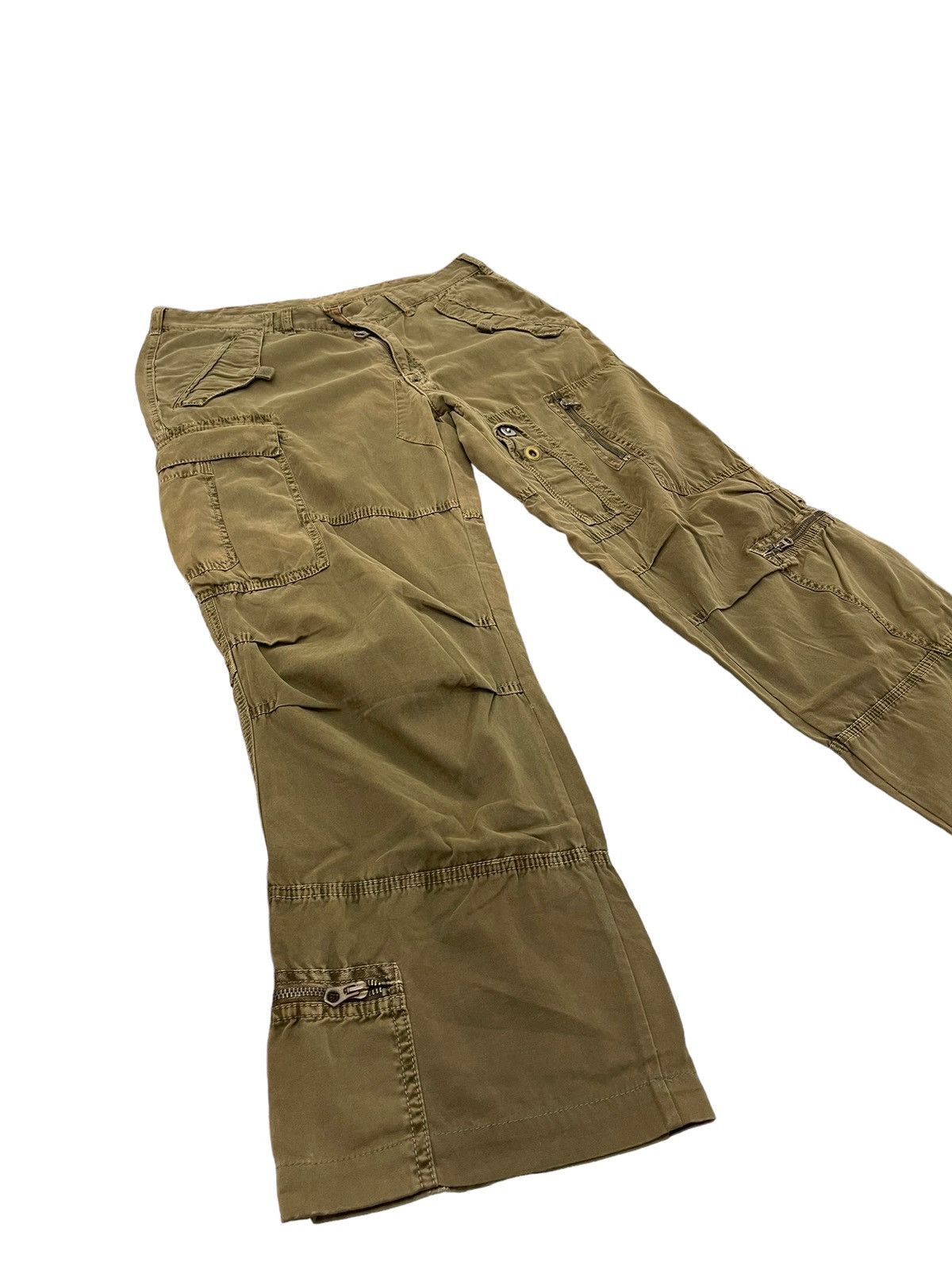 Polo Ralph Lauren Wide Cargo Pant Polo RL Military Combat Multi Pockets 2🟦5 Size US 36 / EU 52 - 1 Thumbnail
