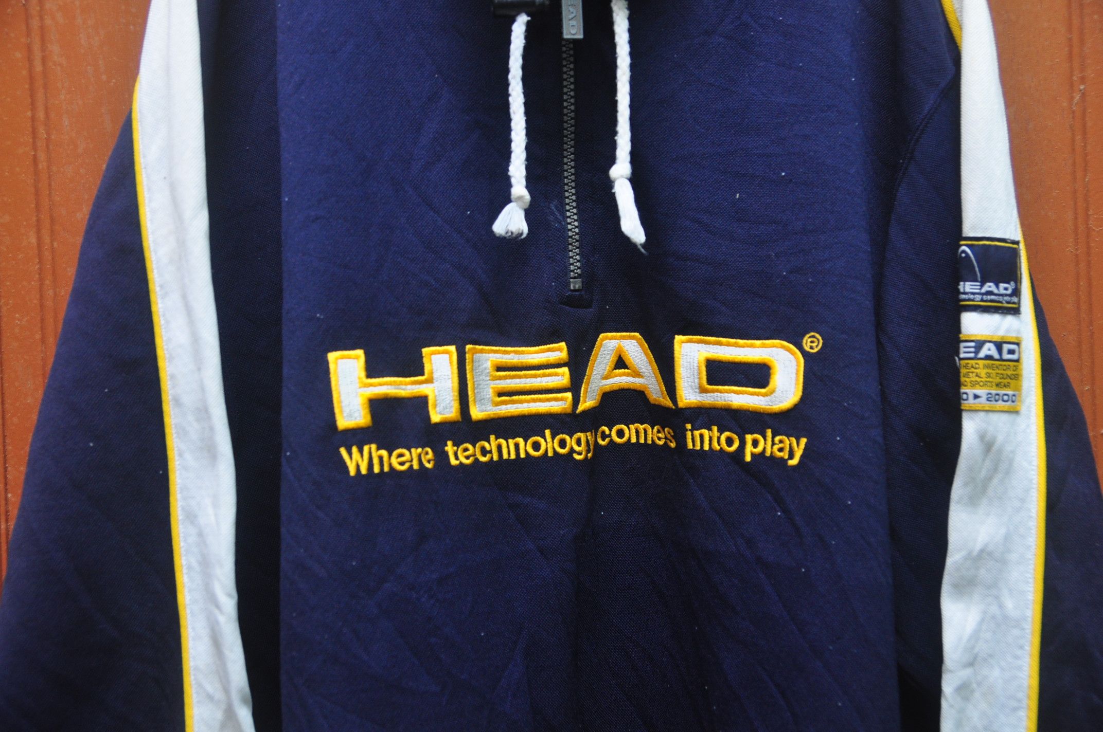 Japanese Brand × Vintage Vintage Head Sweatshirt Pullover Streetwear Style Fashion Size US XL / EU 56 / 4 - 3 Thumbnail