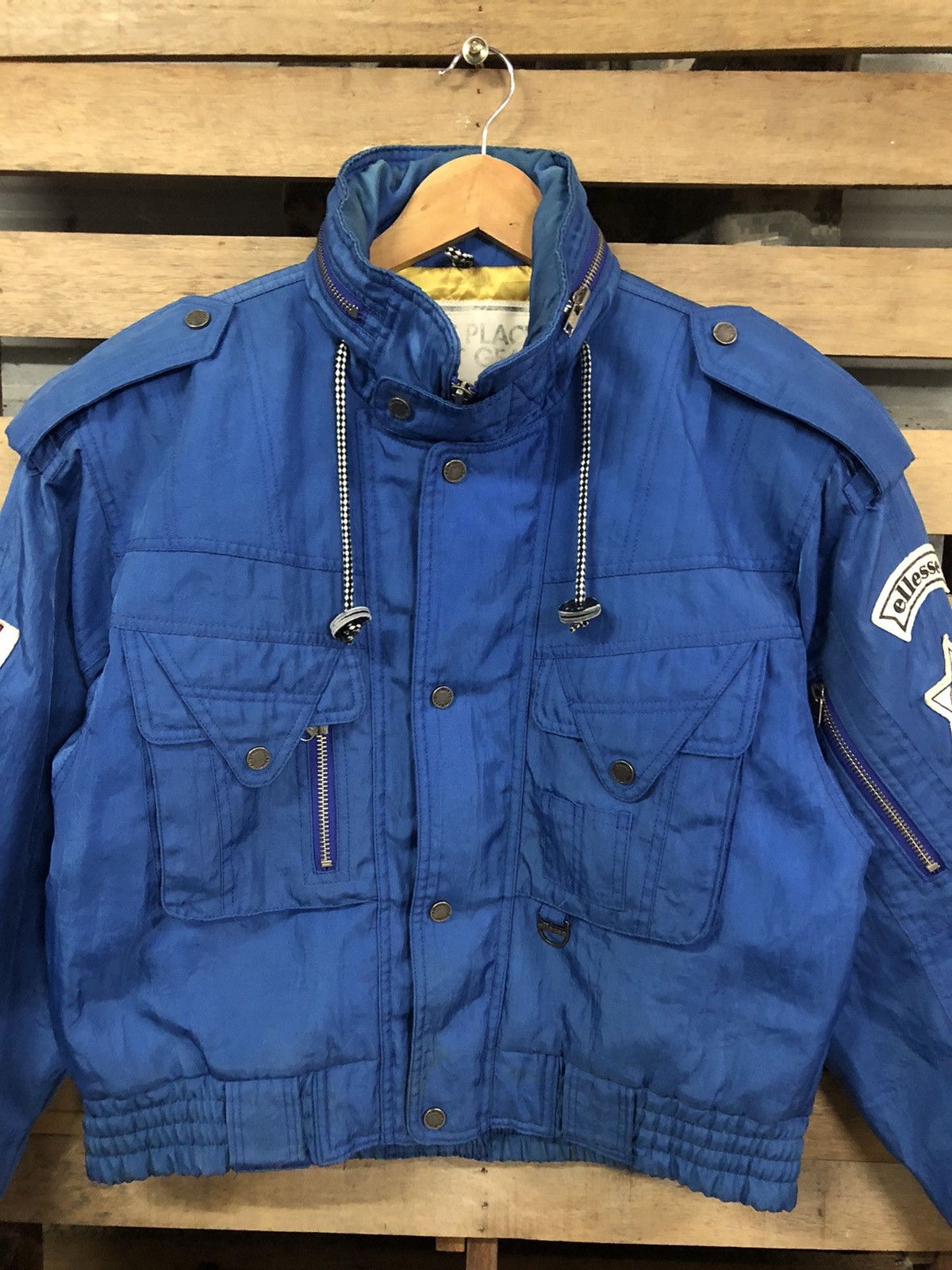 Ellesse Vintage Ellesse X Goldwin Snowboard Jacket Nice Design Size US M / EU 48-50 / 2 - 5 Thumbnail