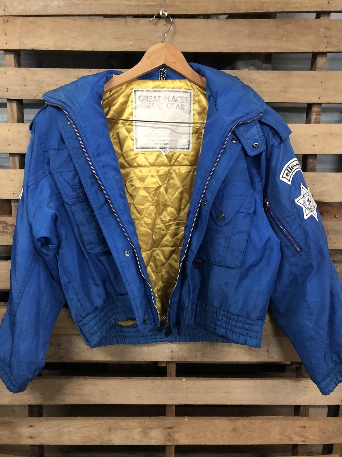 Ellesse Vintage Ellesse X Goldwin Snowboard Jacket Nice Design Size US M / EU 48-50 / 2 - 3 Thumbnail