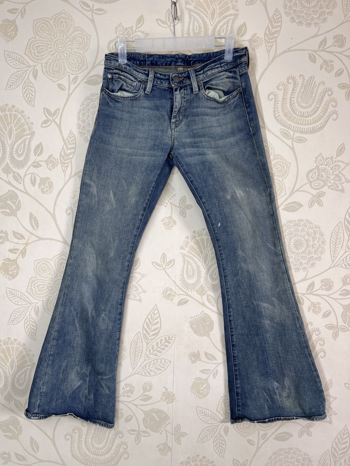 image of Denim And Supply Ralph Lauren x Ralph Lauren Flare Denim & Supply Ralph Laurent Denim Jeans in Blue