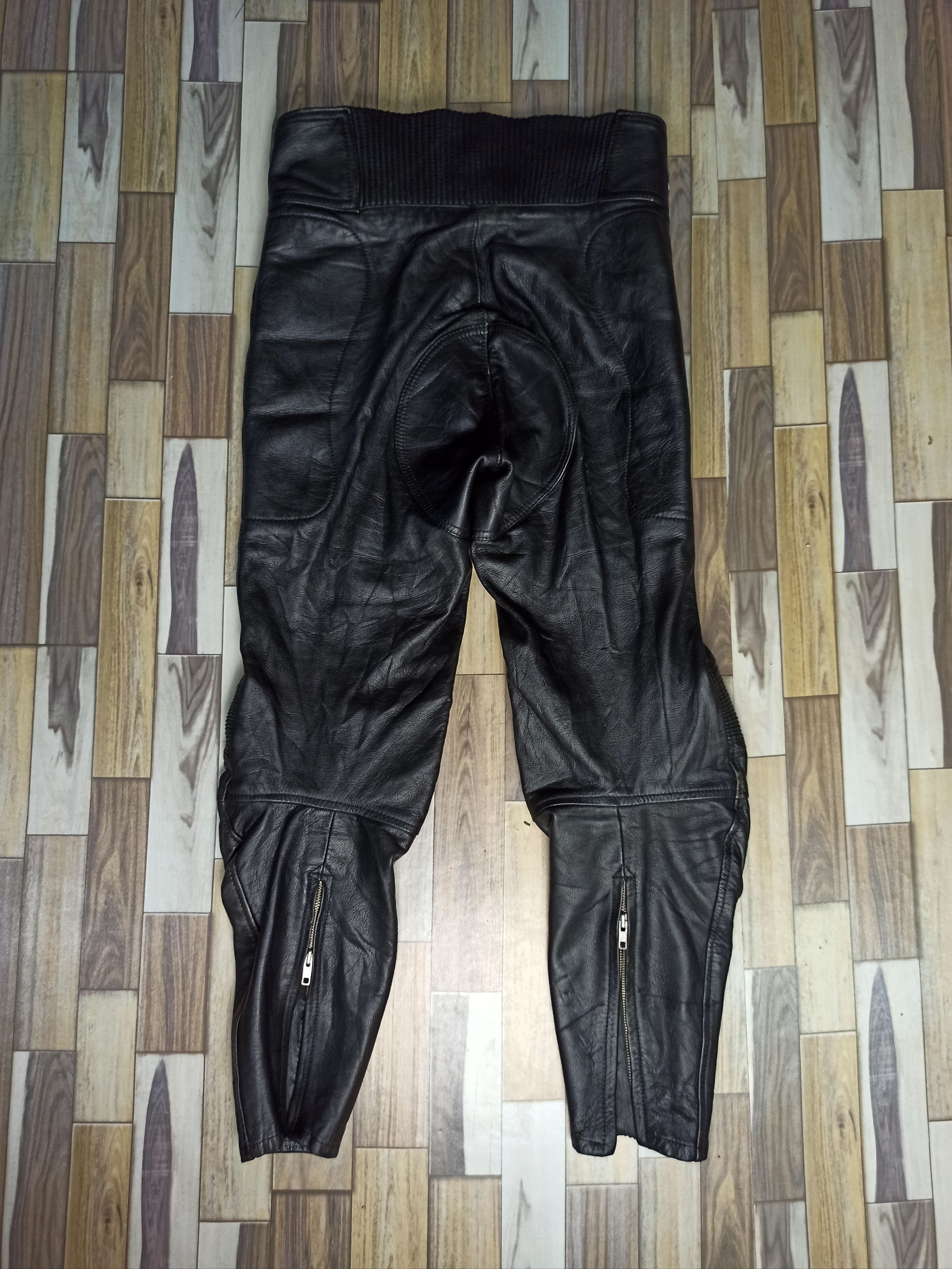 Leather 🔥STEALS🔥 Nankai Japan Motorcycle Racing Leather Pants Size US 32 / EU 48 - 11 Thumbnail